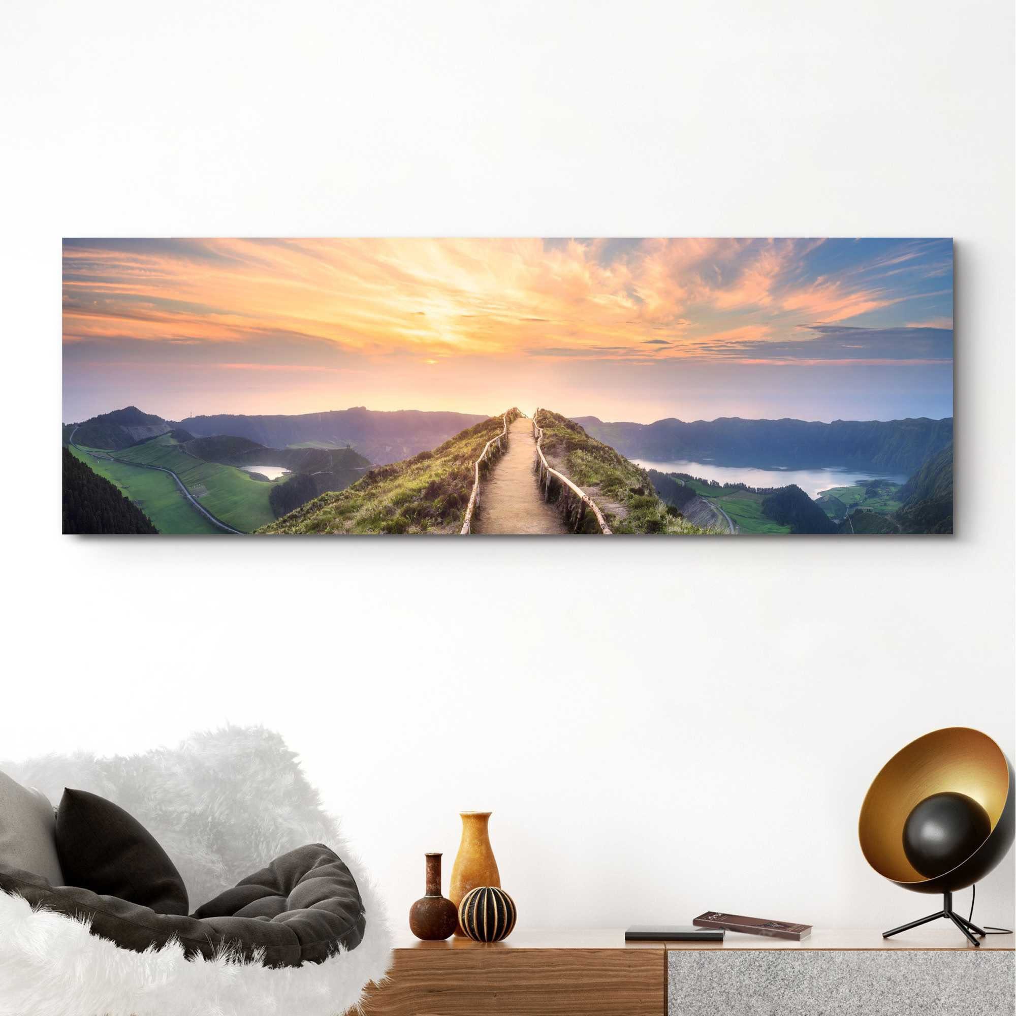 Reinders! Wandbild Wandbild Morgenröte Berge - Sonnenaufgang - Natur, Landschaften (1 St) | Kunstdrucke