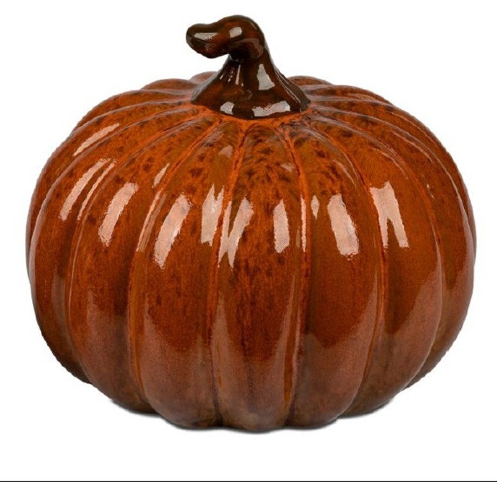 formano Dekofigur Deko-Kürbis 23 cm rot-braun 709790R (1 St)