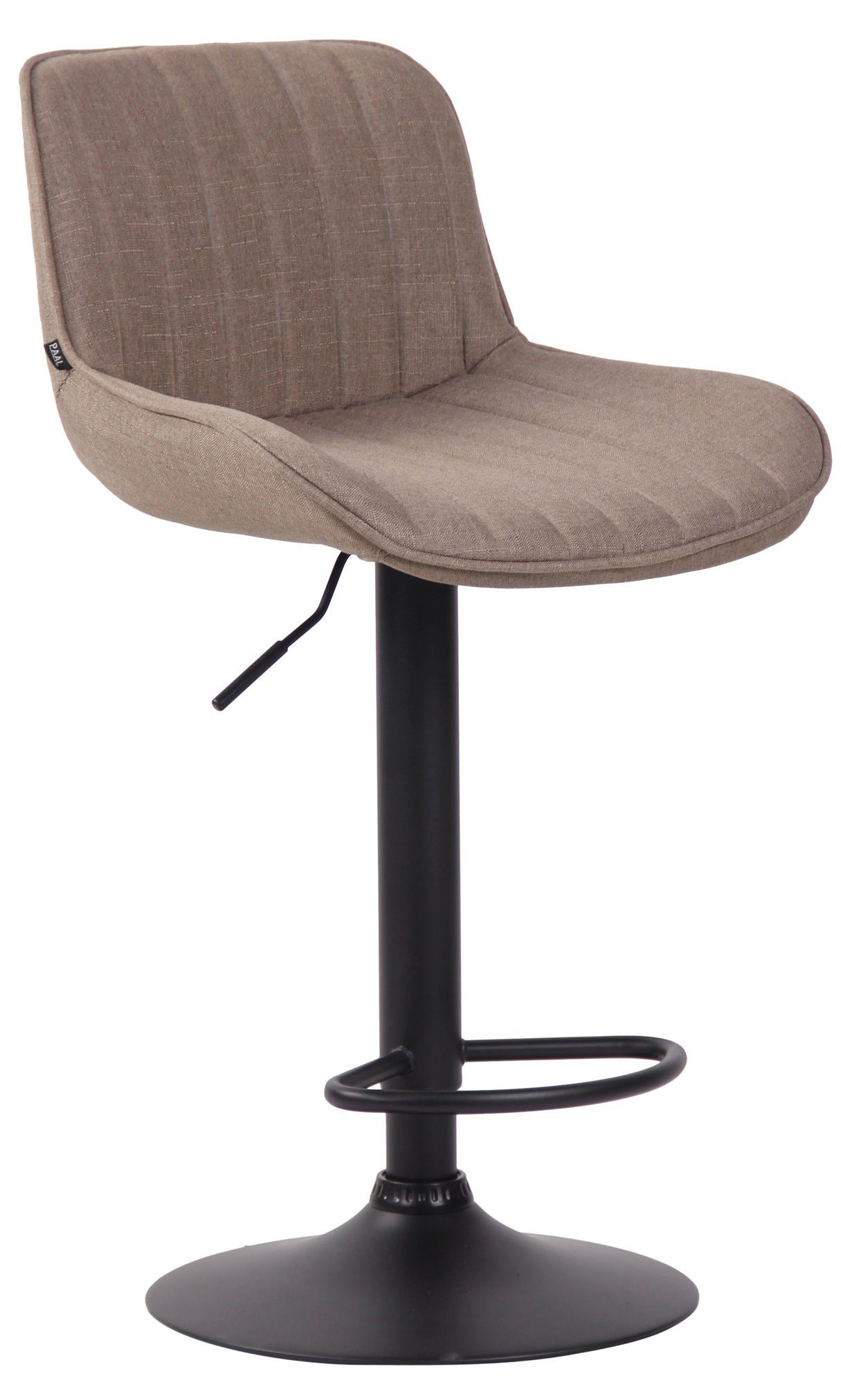 Barhocker Barhocker Lentini Stoff schwarz