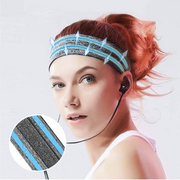 cofi1453 Stirnband Elastisches Stoffstirnband für Lauffitness in verschiedenen Farben