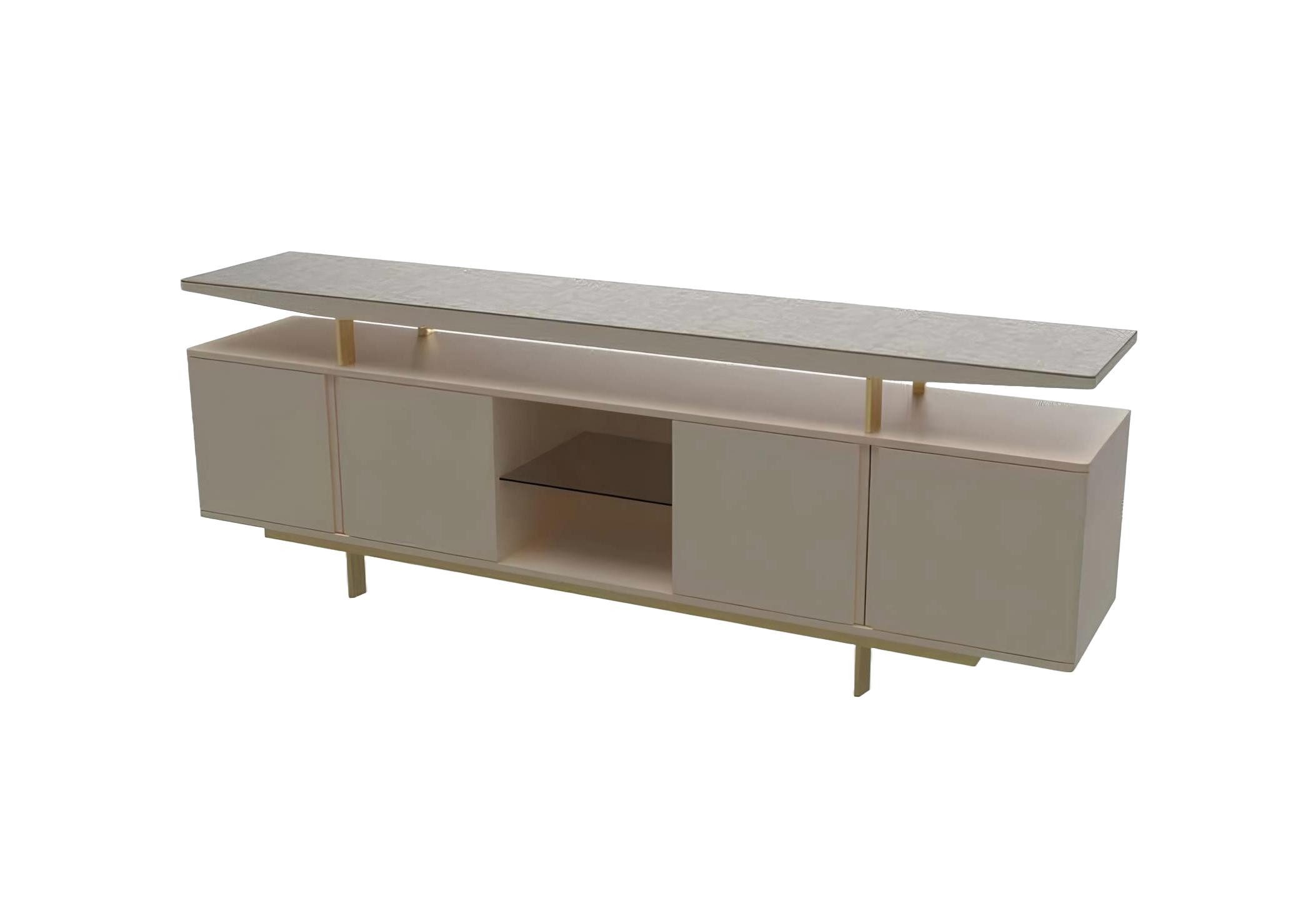 Xlmoebel Sideboard Stilvolle Wohnzimmerkommode mit modernem Design und Stauraum (1 St., Sideboard), Hergestellt in Europa