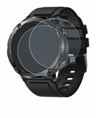 BROTECT Schutzfolie für LIGE Smartwatch 1.6", Displayschutzfolie, 2 Stück, Folie matt entspiegelt