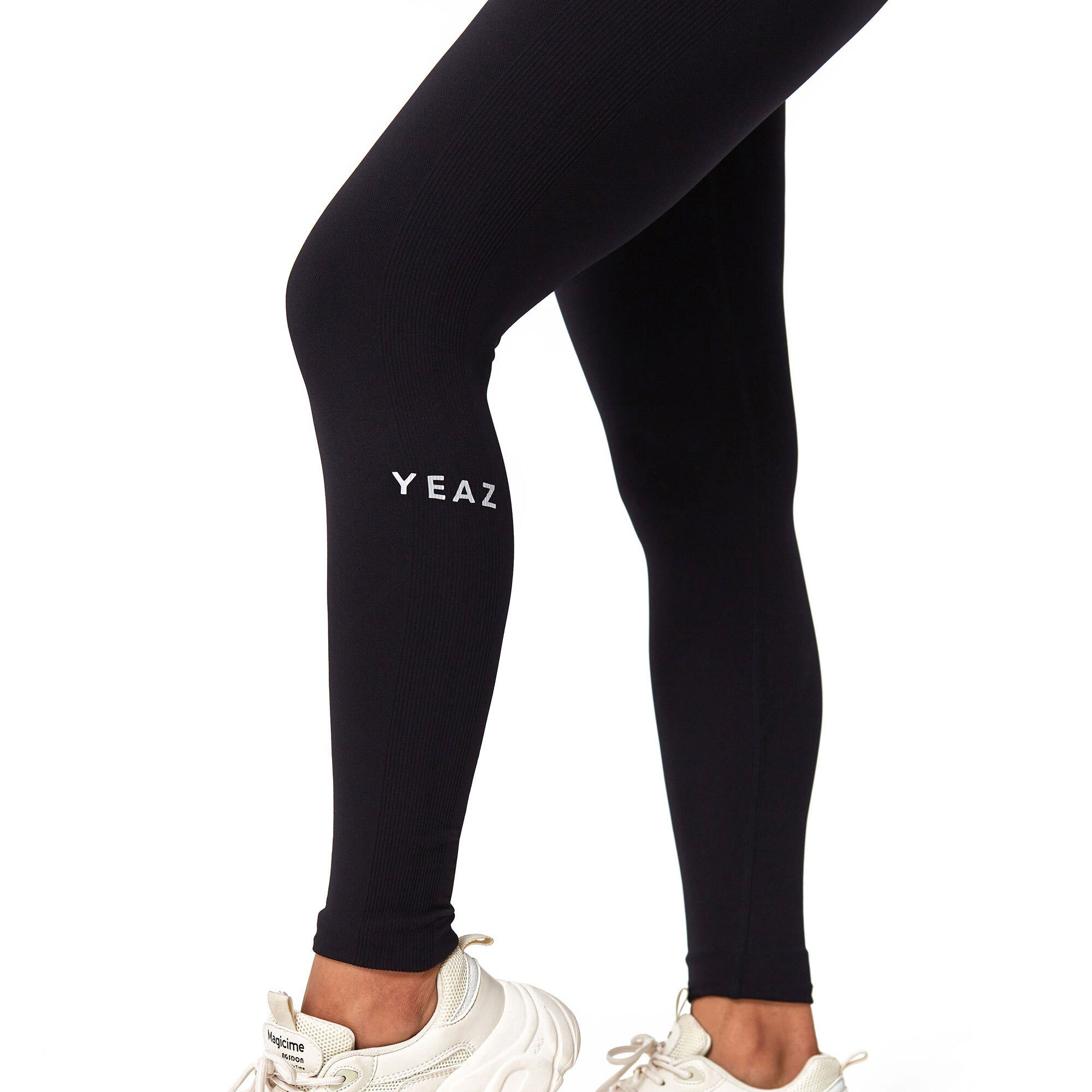 CHARM schwarz (2-tlg) Yogaleggings YEAZ Leggings leggings