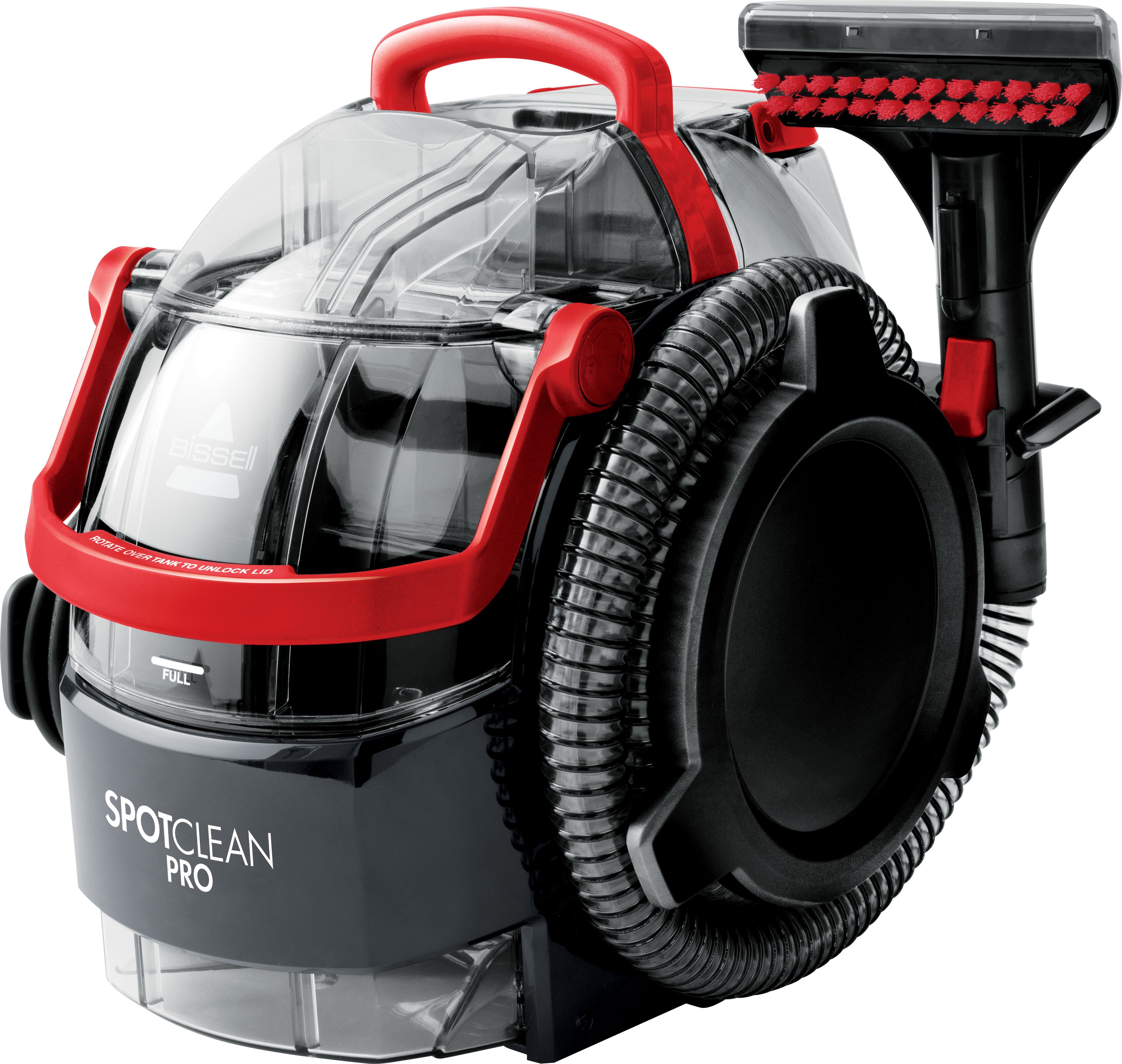 Bissell Wasch-Sauger SpotClean Pro Fleckenreiniger, leistungsstark, Dual-XLTank, >15kPa, 750 W, beutellos, reinigt Flecken auf Teppich, Polster,Treppe & Autositz wie ein Profi