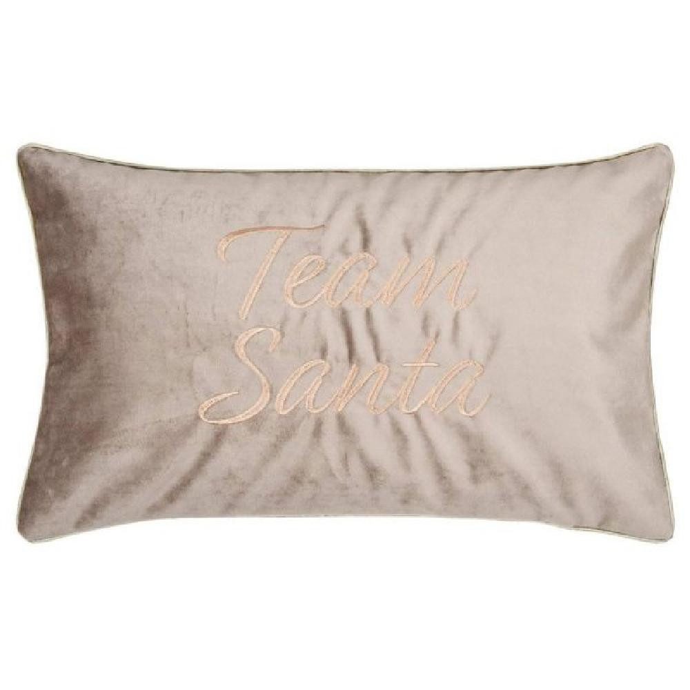 PAD Kissenhülle Kissenhülle Team Santa Lyrics Beige (30x50cm) günstig online kaufen