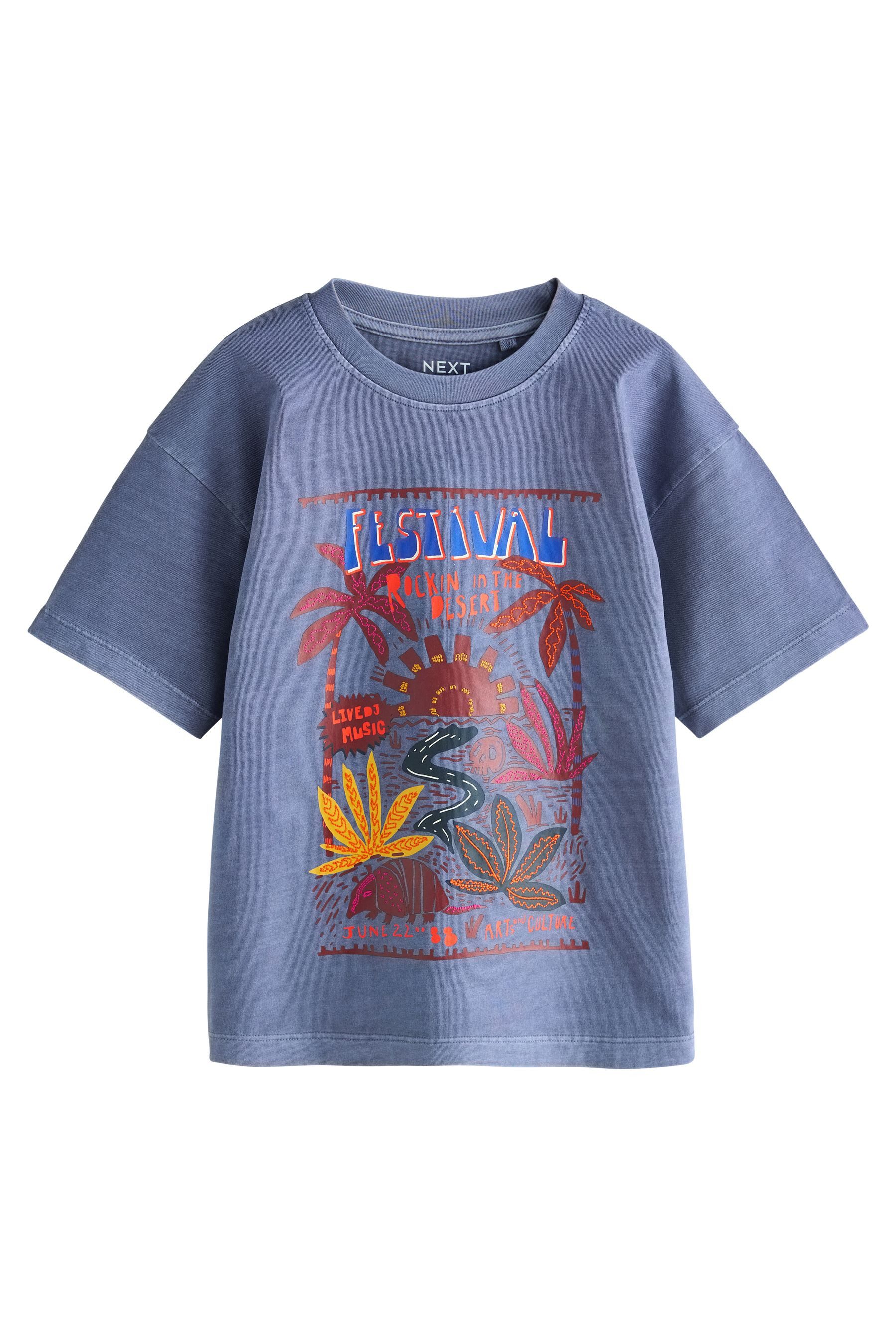 Print-Shirt Grafik-T-Shirt