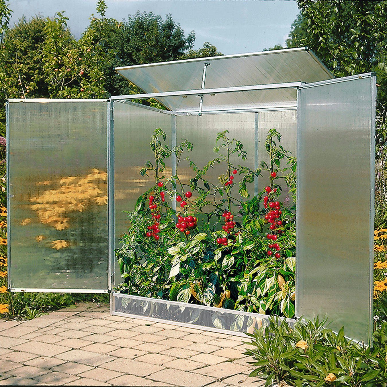 Beckmann Tomatengewächshaus Modell 1, BxTxH: 160 x 77 x 162 cm