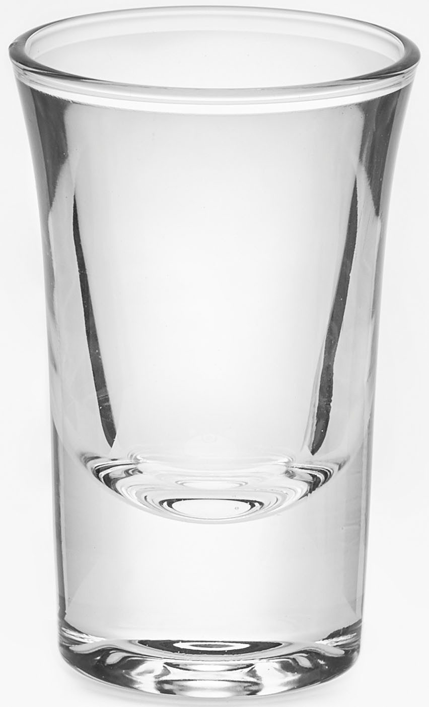 Bormioli Rocco Schnapsglas Stamper Dublino 3,4cl, 3 Stück, 3-tlg., Glas, perfekt geeignet für Likör und weitere Spirituosen