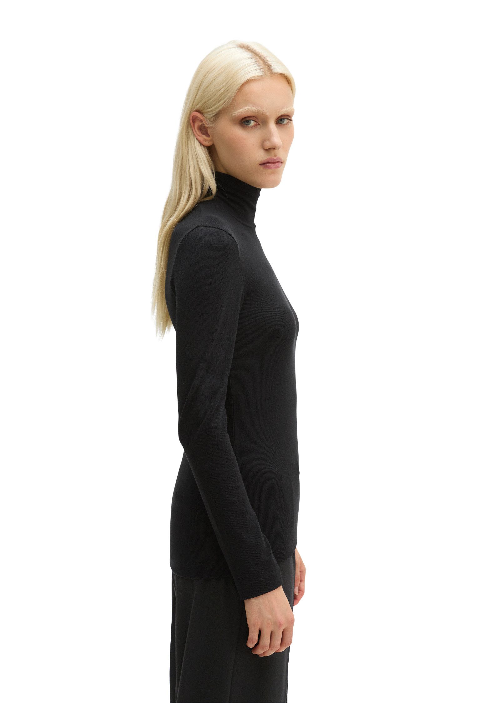 Marc O'Polo Langarmshirt aus TENCEL™ Modal-Baumwolle-Mix