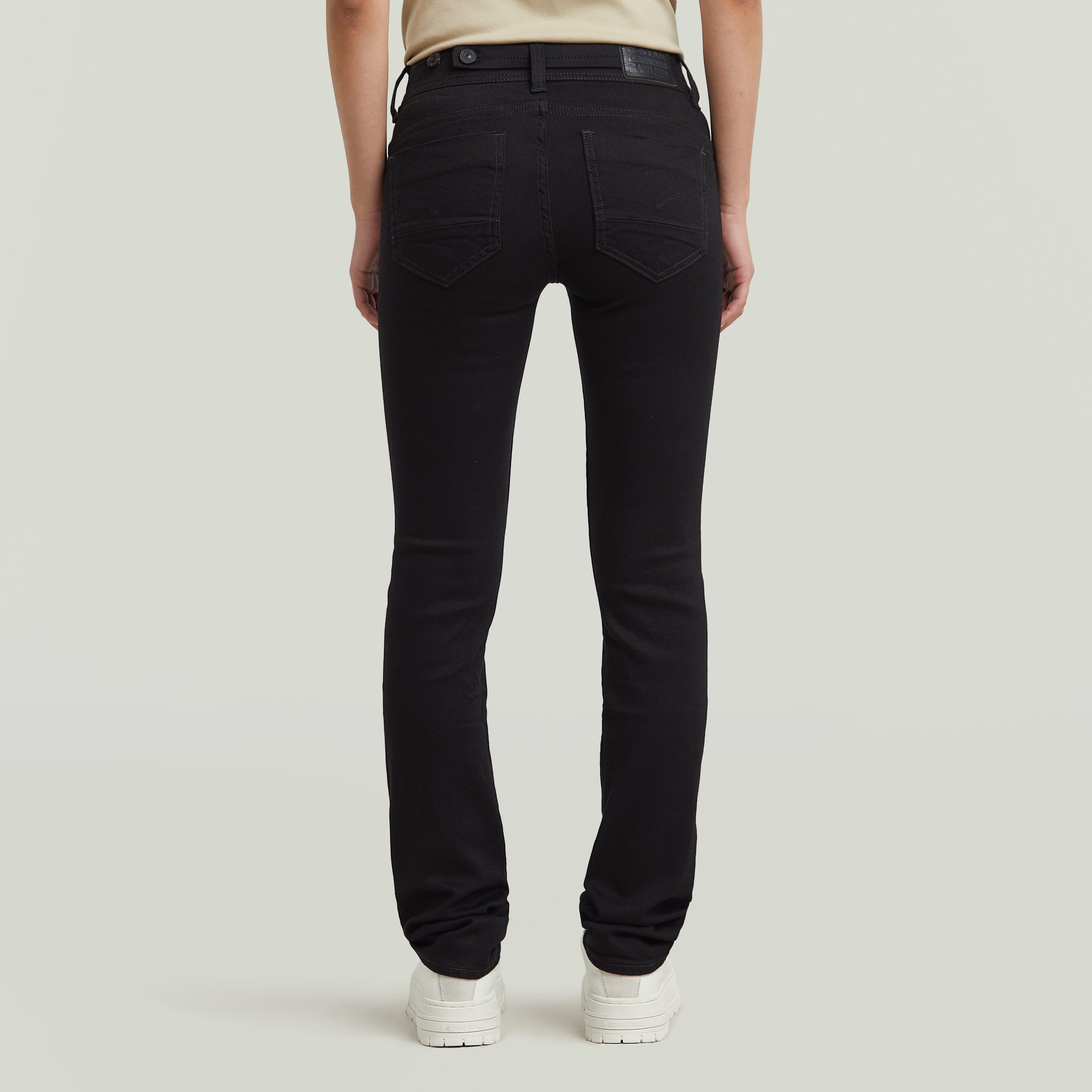 G-STAR 5-Pocket-Jeans Midge Straight mit Verstelllasche günstig online kaufen