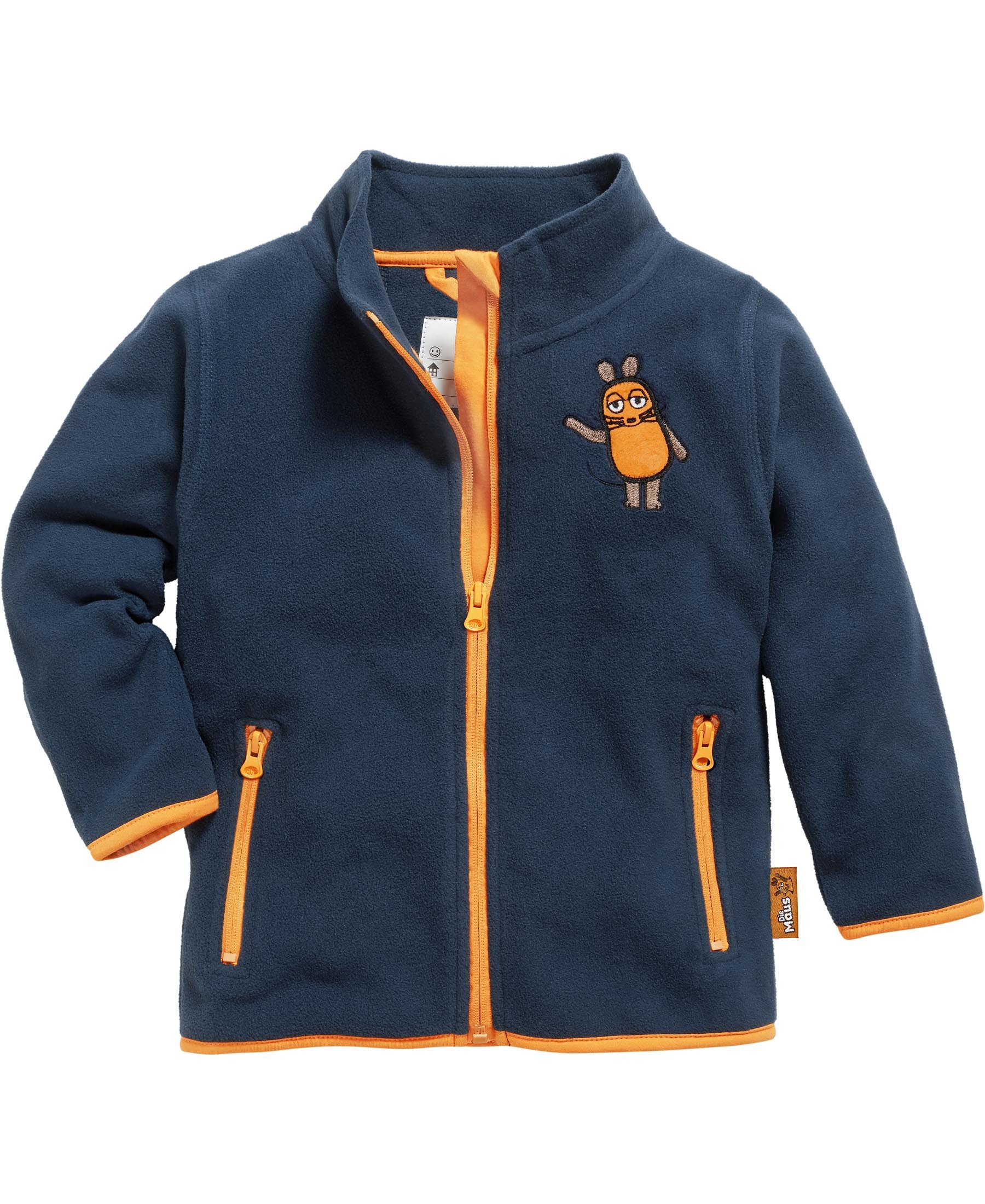 Playshoes Fleecejacke Fleece-Jacke DIE MAUS