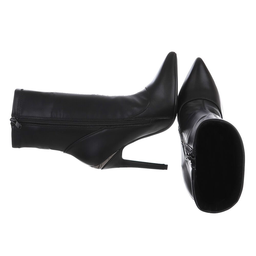 Ital-Design Elegante Damen Stiefel mit hohem Absatz für jeden Anlass High-H günstig online kaufen