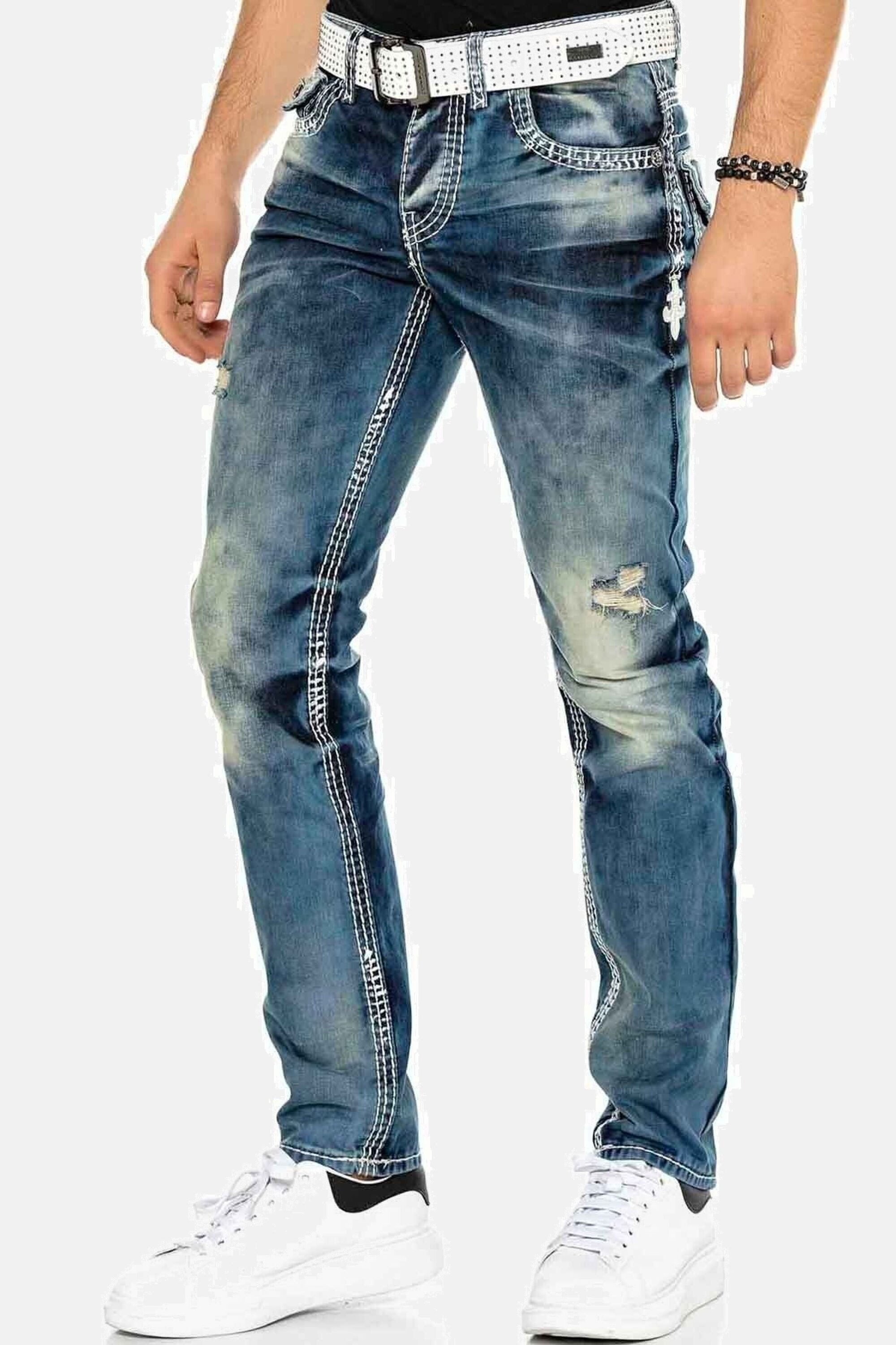 Cipo & Baxx 5-Pocket-Jeans Jeans in Straight-Fit, CD-149