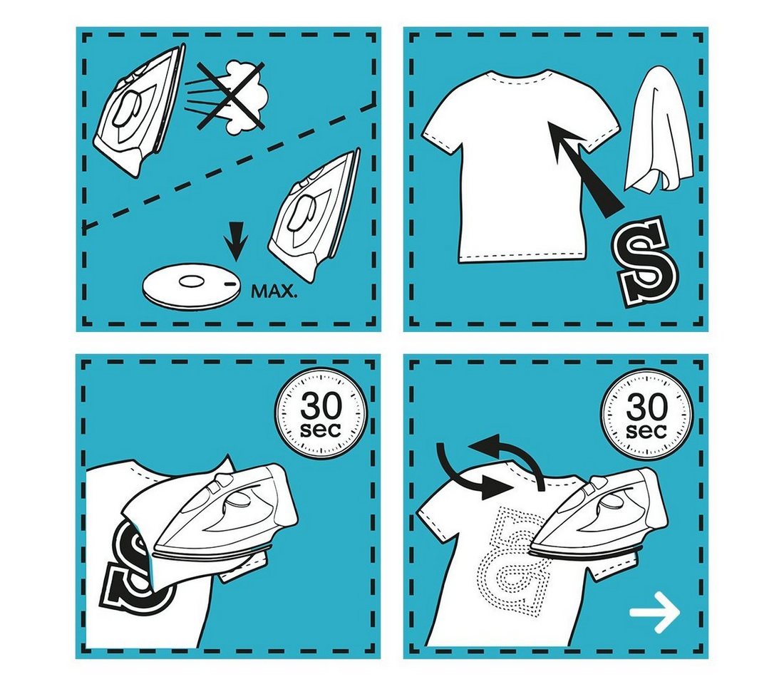 Thumbnail - Mono-Quick Aufnäher Bügelbild, Aufbügler, Applikationen, Patches, Flicken, zum aufbügeln, Polyester, Blumen 3 Stück Blüt...