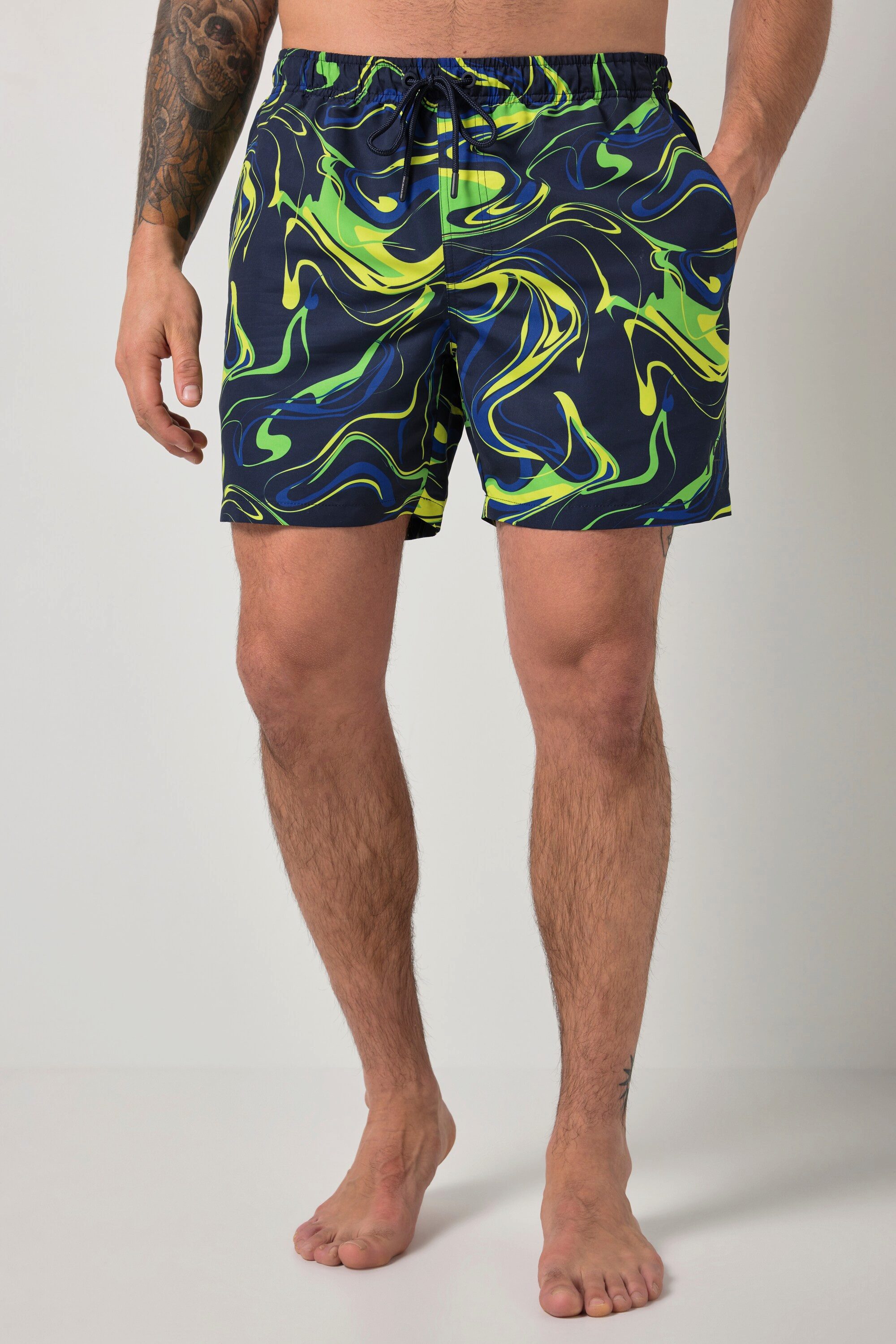 Badehose Badeshorts Beachwear Alloverprint Elastikbund