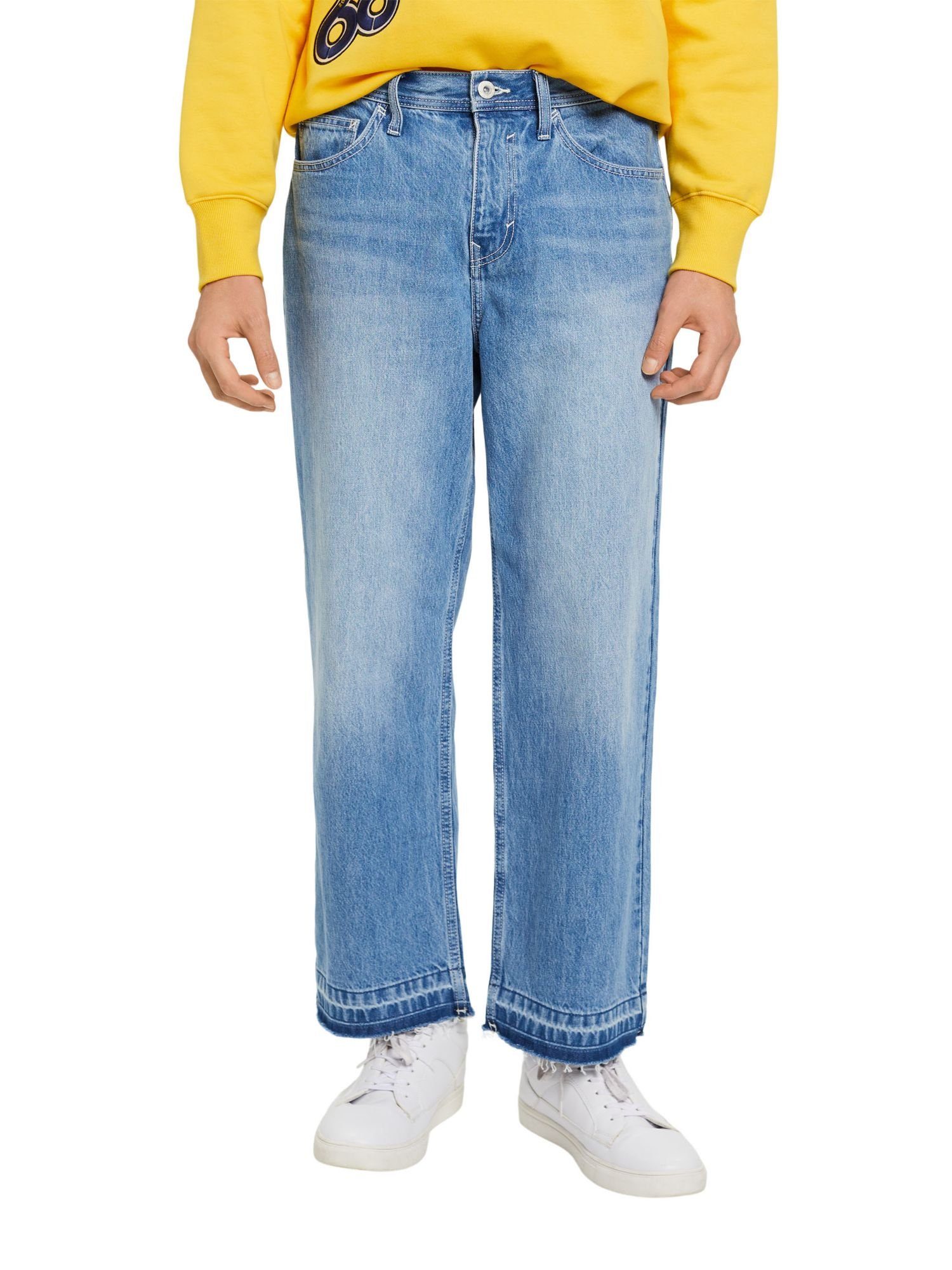 Jeans Bein Esprit mit Gerade weitem Straight-Jeans