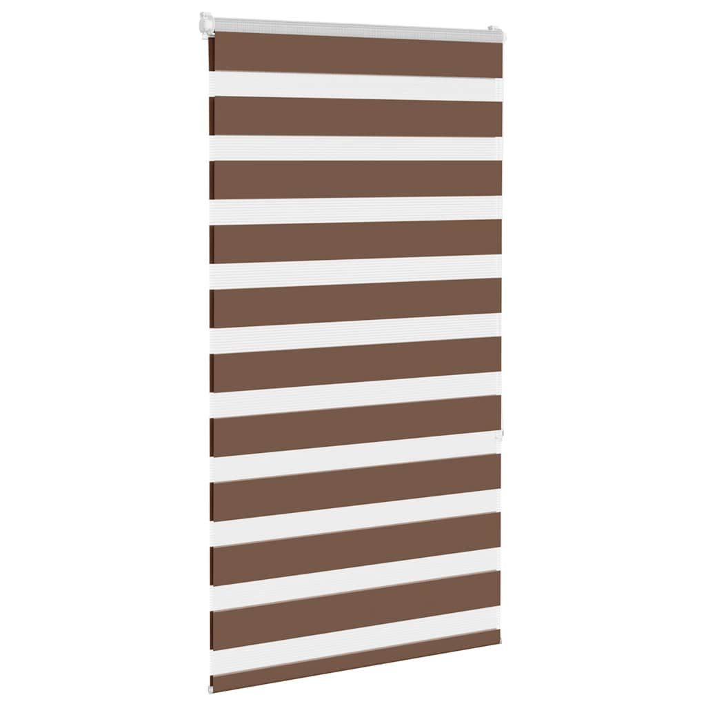 Rollo Doppelrollo Braun 70x150 cm Stoffbreite 65,9 cm Polyester, vidaXL