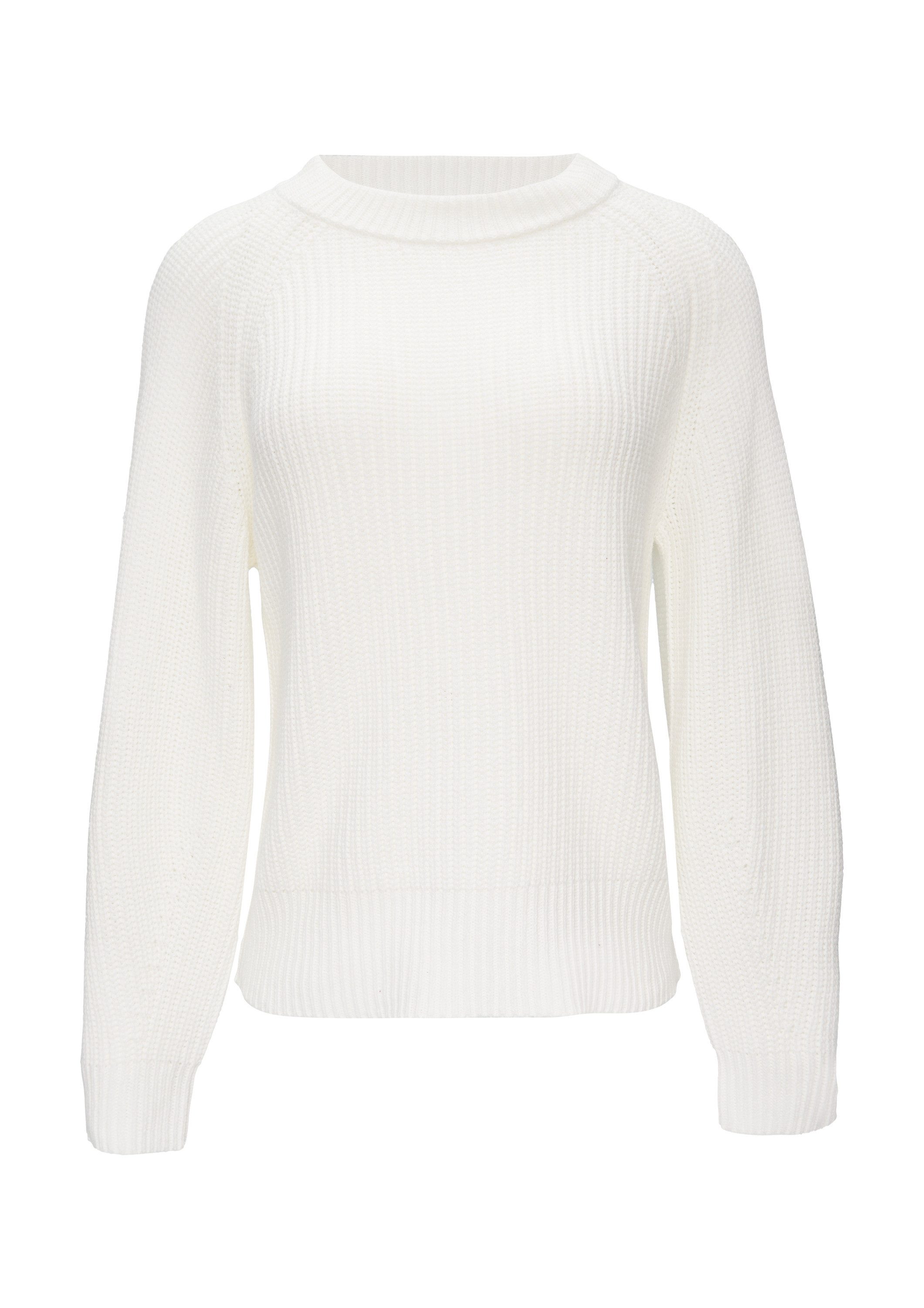 s.Oliver Longpullover Strickpullover Strickpullover mit Raglanärmeln günstig online kaufen