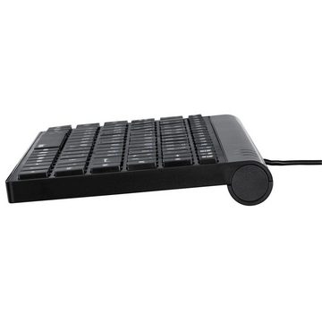 Hama Slimline Mini-Keyboard "SL720", Schwarz PC-Tastatur