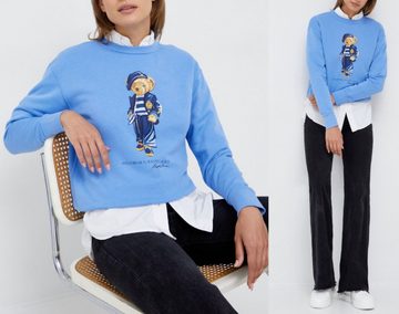 Polo Ralph Lauren Sweatshirt Bear In Paris Bär Sweatshirt Sweater Pullover Pulli Jumper