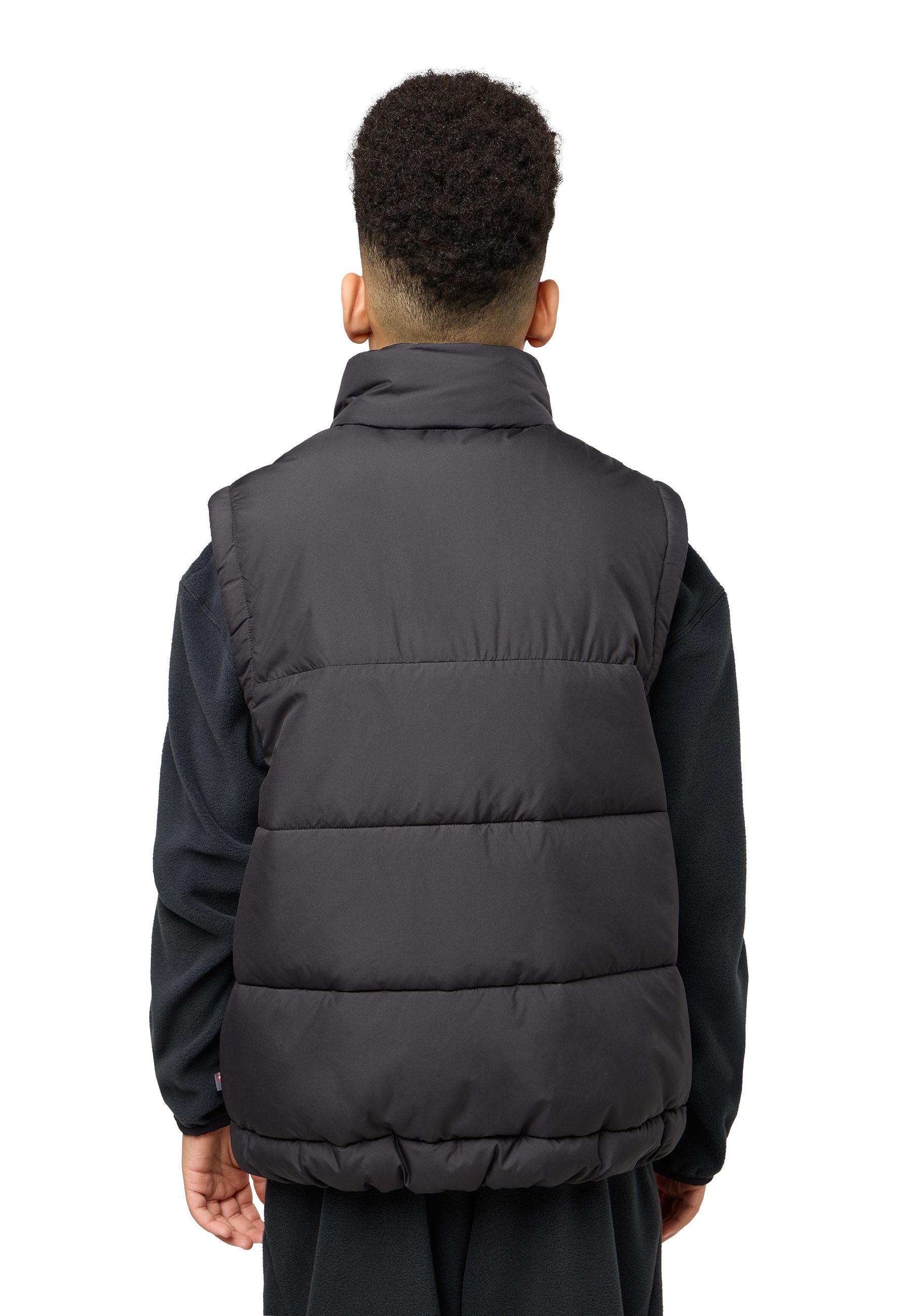 Jack Wolfskin Steppweste TEEN für Kinder für Kinder, mit hochschließendem Kragen