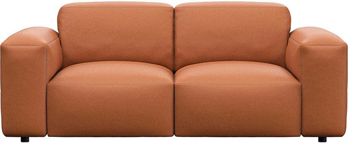 FLEXLUX 2-Sitzer Lucera Sofa, super bequem durch hochwertigen Sitzaufbau mit Kaltschaum, Designsofa, modern & anschmiegsam