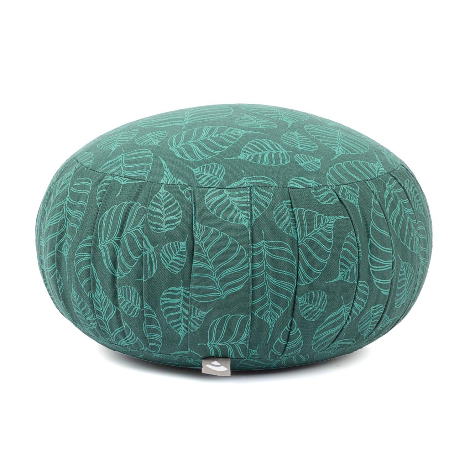 bodhi Meditationskissen Meditationskissen ZAFU, 38 x 20 cm Bodhi Leaves, deep green