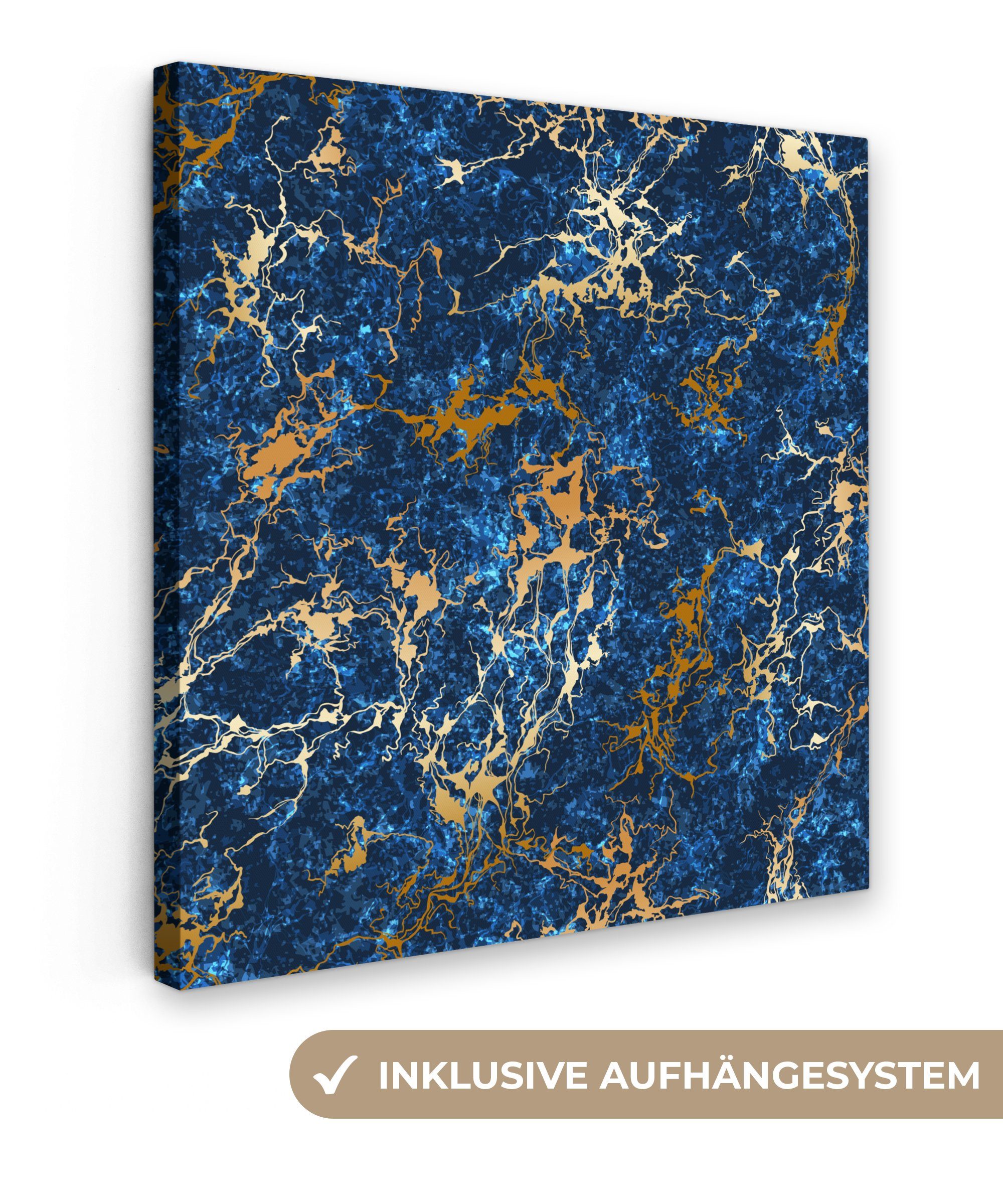 OneMillionCanvasses® Leinwandbild Marmor - Textur - günstig online kaufen