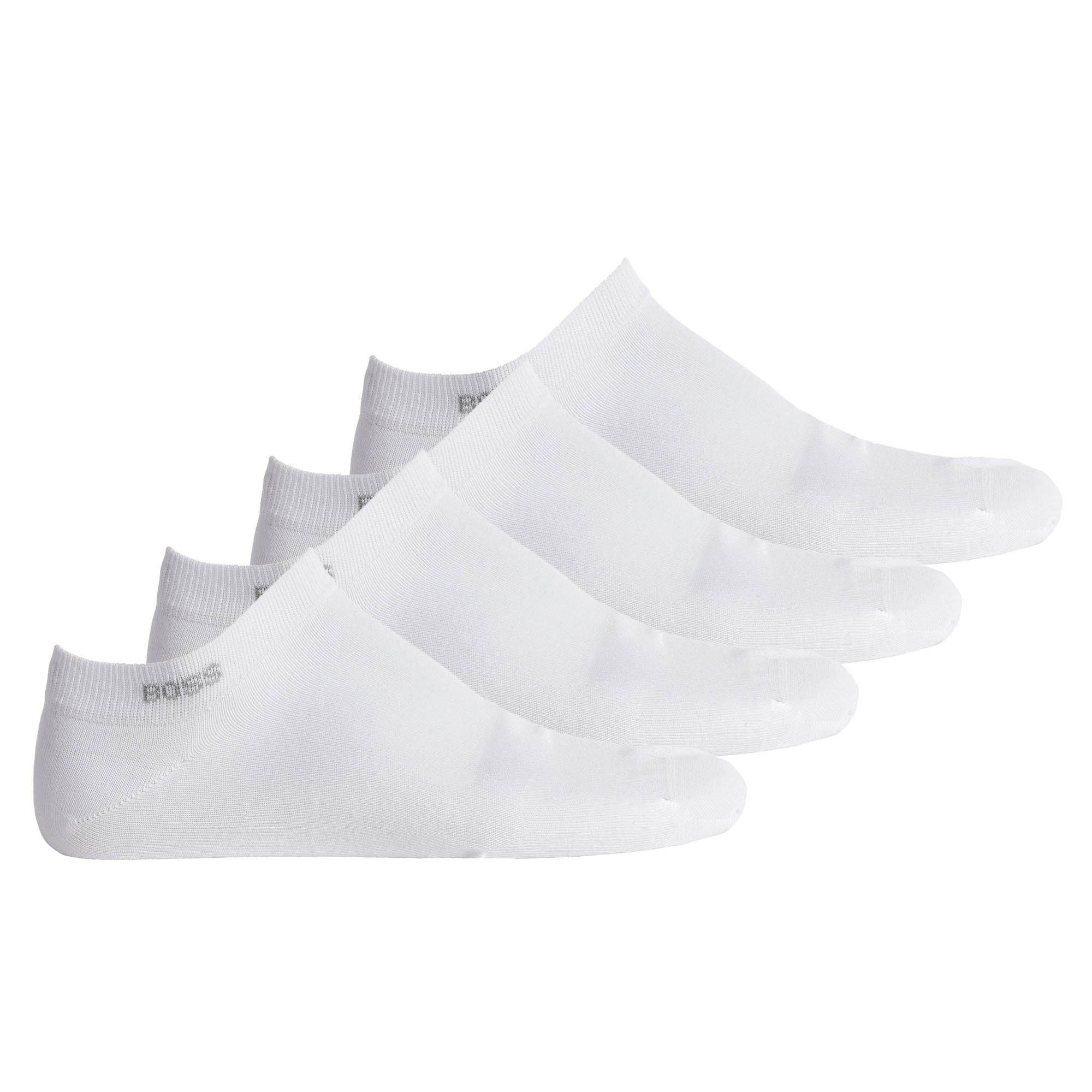 Herren - Weiß Pack Uni Sneaker-Socken, Sneakersocken AS 4er CC BOSS