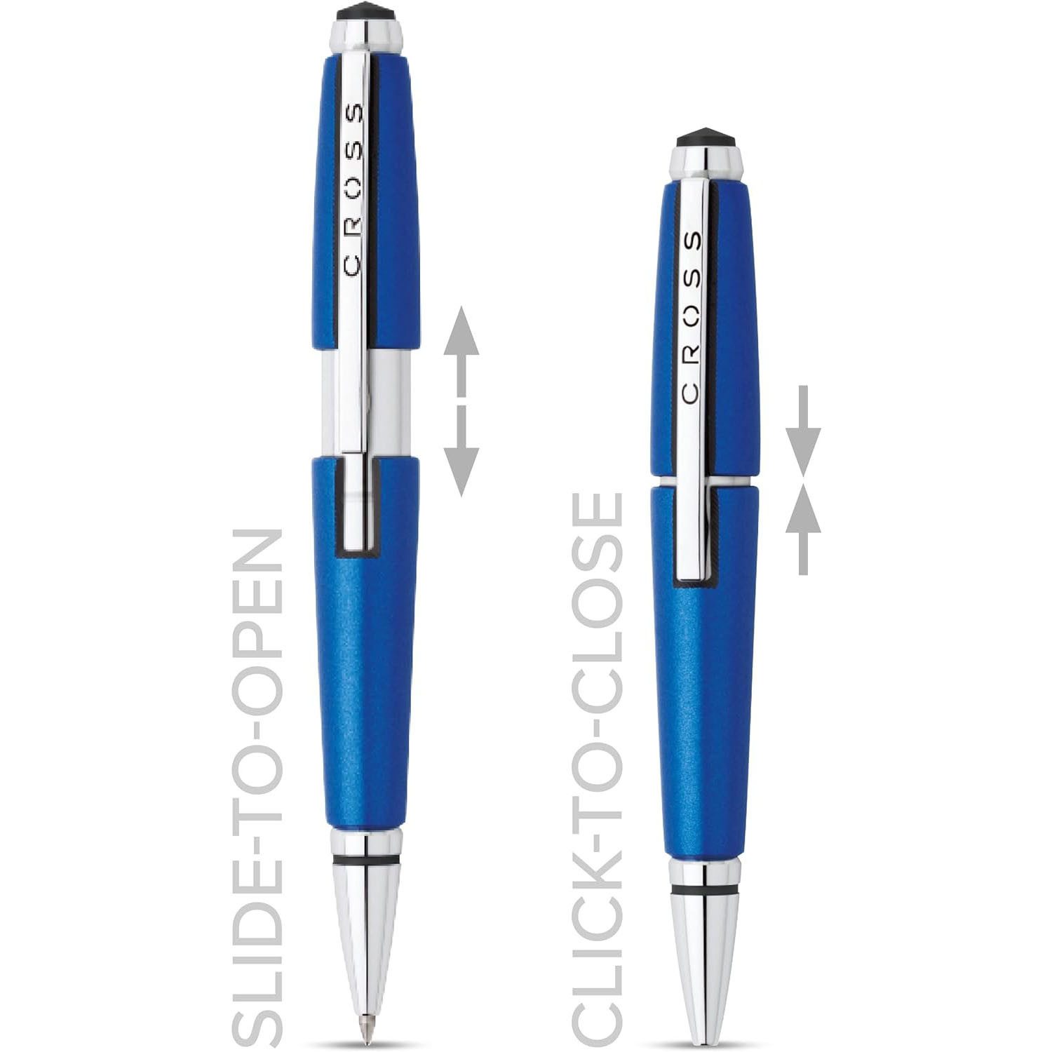 CROSS-USA Tintenroller CROSS Rollerball Edge Blau, mit Gel-Mine