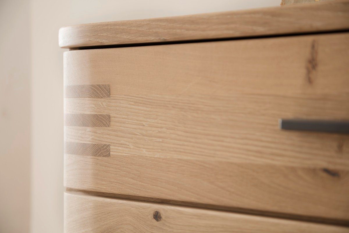 MCA furniture Lowboard TV-Board Salvador klein, Eiche Bianco
