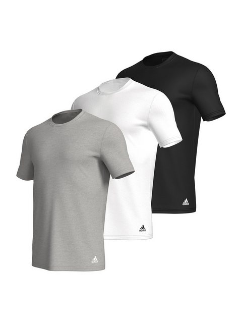 adidas Sportswear T-Shirt CREW NECK (3-tlg) unterziehshirt unterhemd kurzar günstig online kaufen