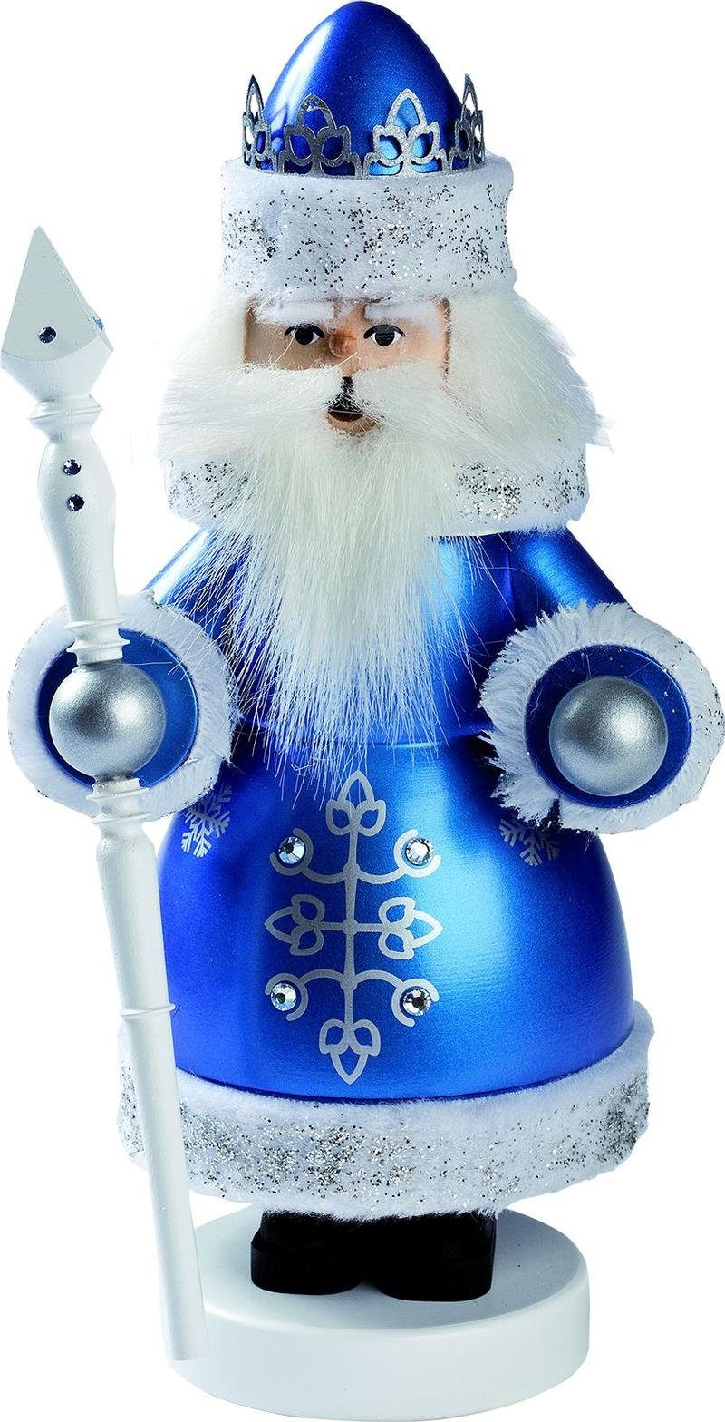 Richard Glaesser Фигурка курильщик Väterchen Frost aus Seiffen, Handwerkstkunst aus dem Erzgebirge