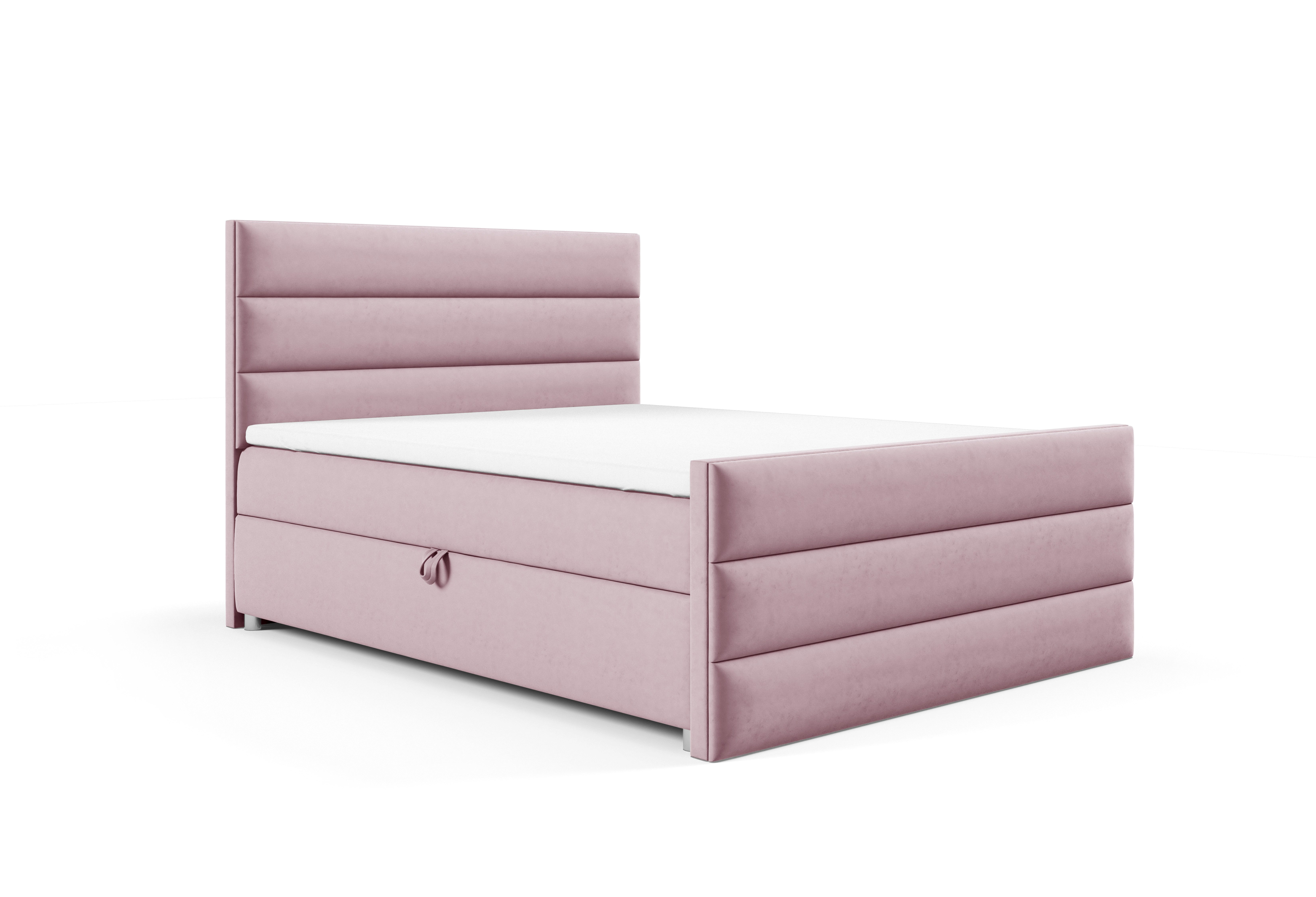Best for Home Boxspringbett Trinity K-1 LUX – Modern Boxspringbett mit Stauraum & Komfort (140x200 160x200 180x200 200x200 cm), Verschiedene Liefermöglichkeiten, TOP Preis-Leistungs-Verhältnis