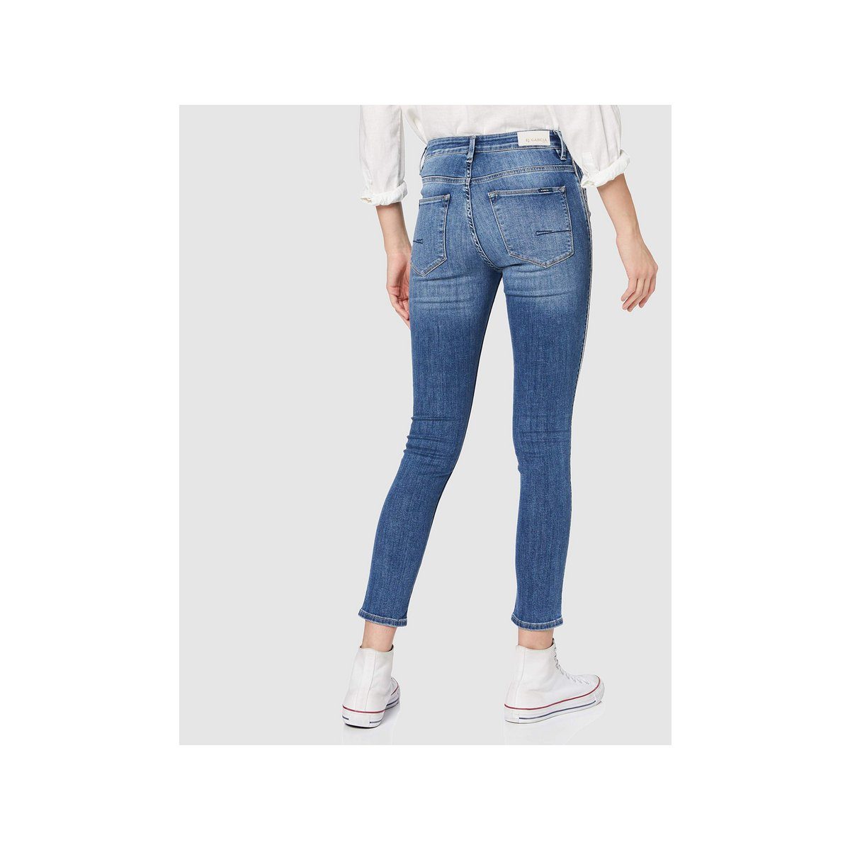 5-Pocket-Jeans (1-tlg) regular Garcia blau