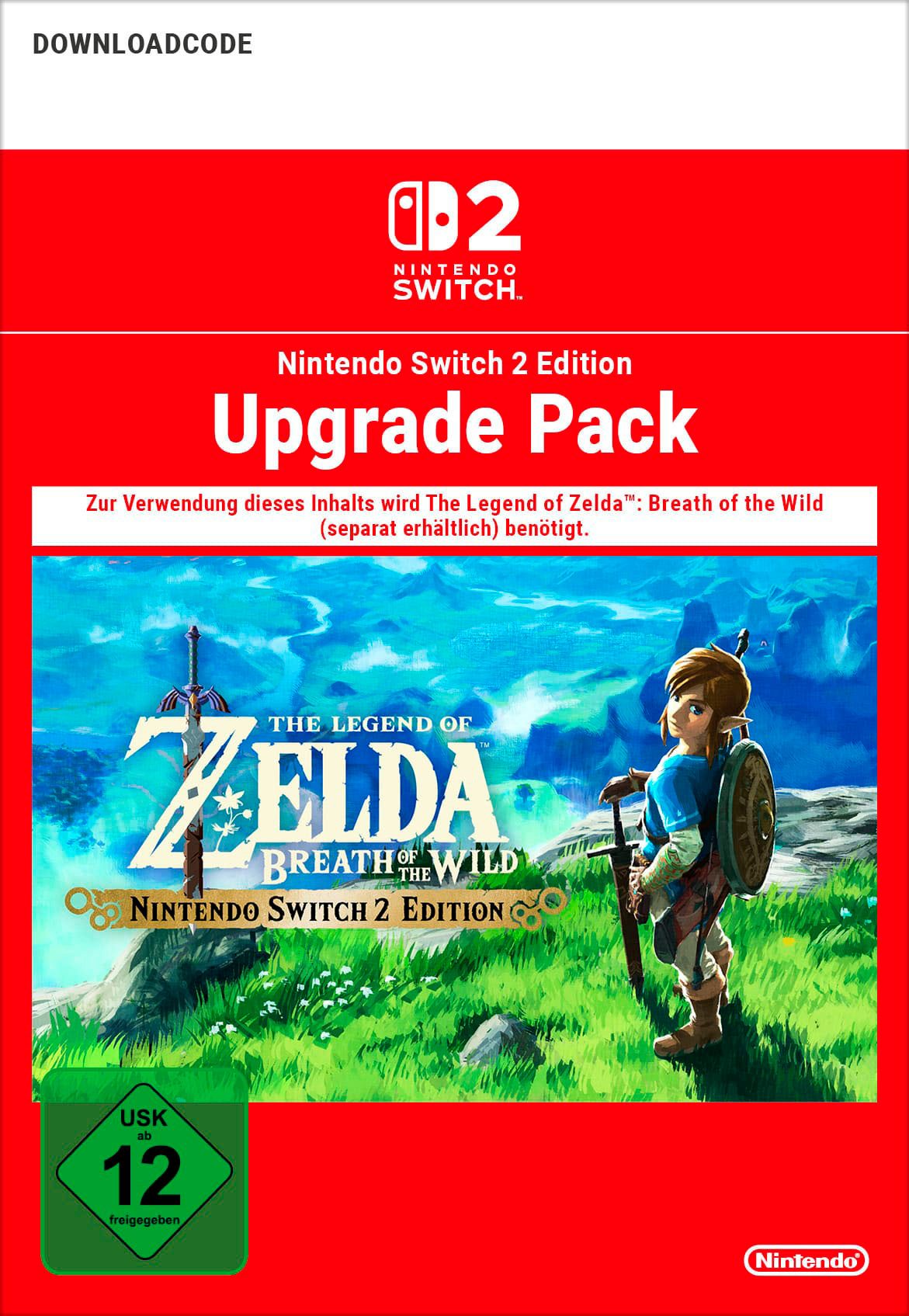 The Legend of Zelda: Breath of the Wild - Switch 2 Upgrade Pack (Download-Code), Nintendo Switch 2