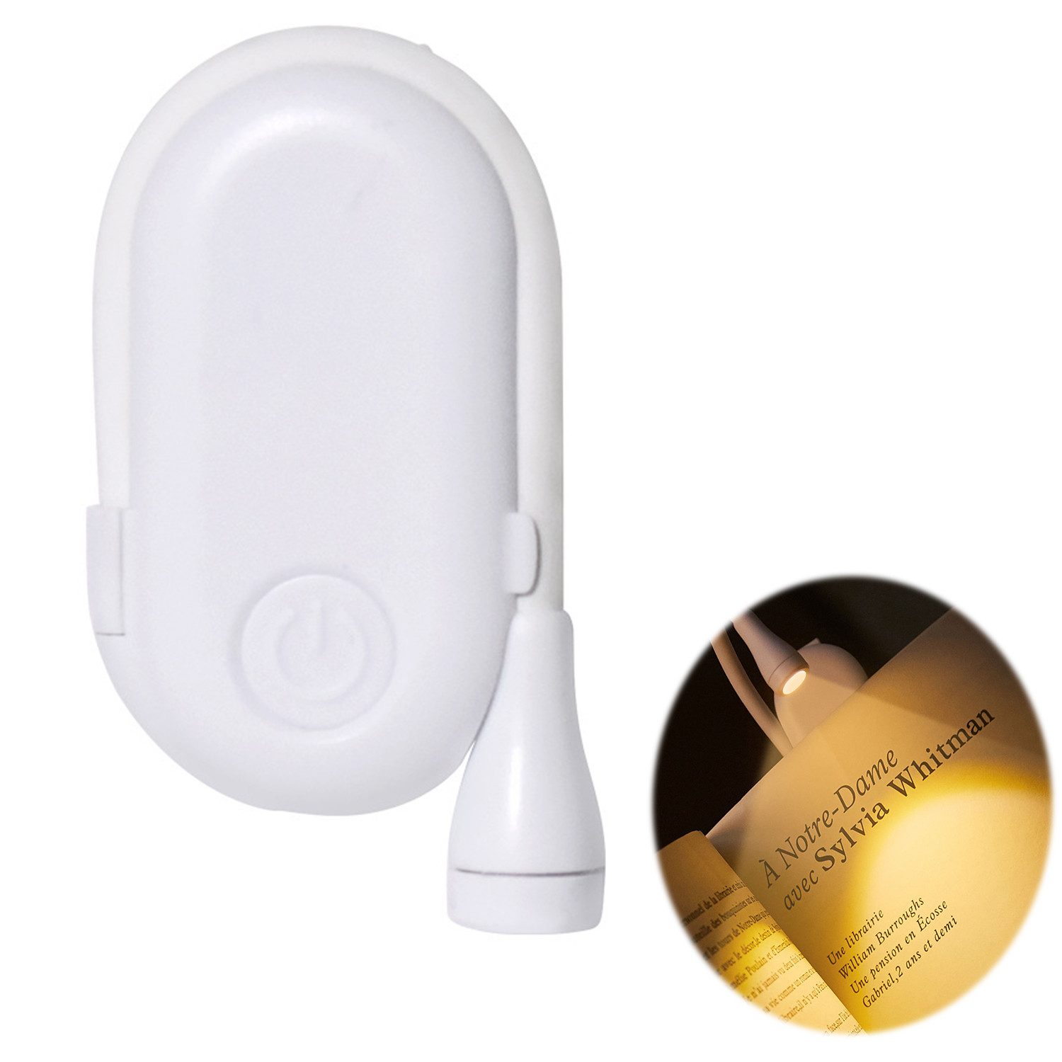 LED Leselampe Mini Klemmleuchte Augenschutz Dimmbare LED Leselampe