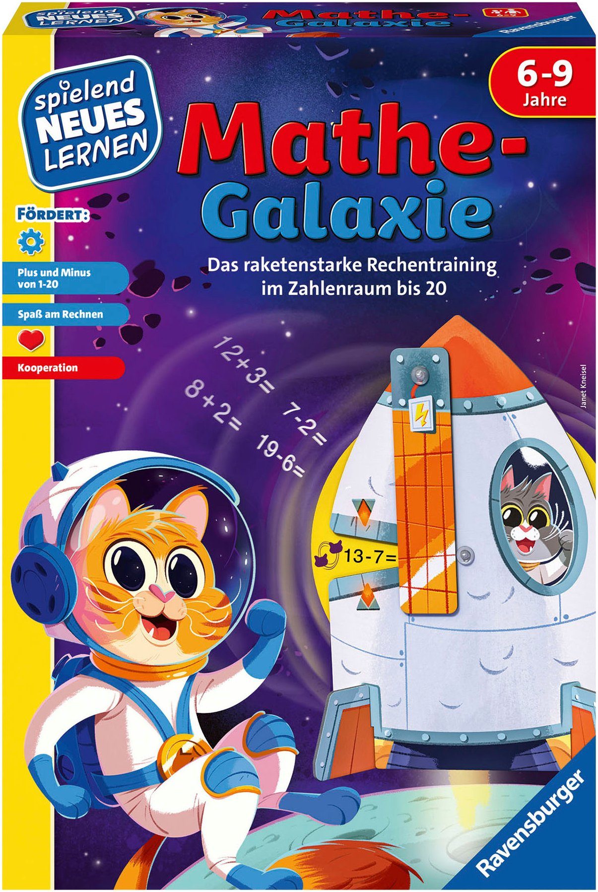 Ravensburger Spiel, Mathe-Galaxie, Made in Europe, FSC® - schützt Wald - weltweit