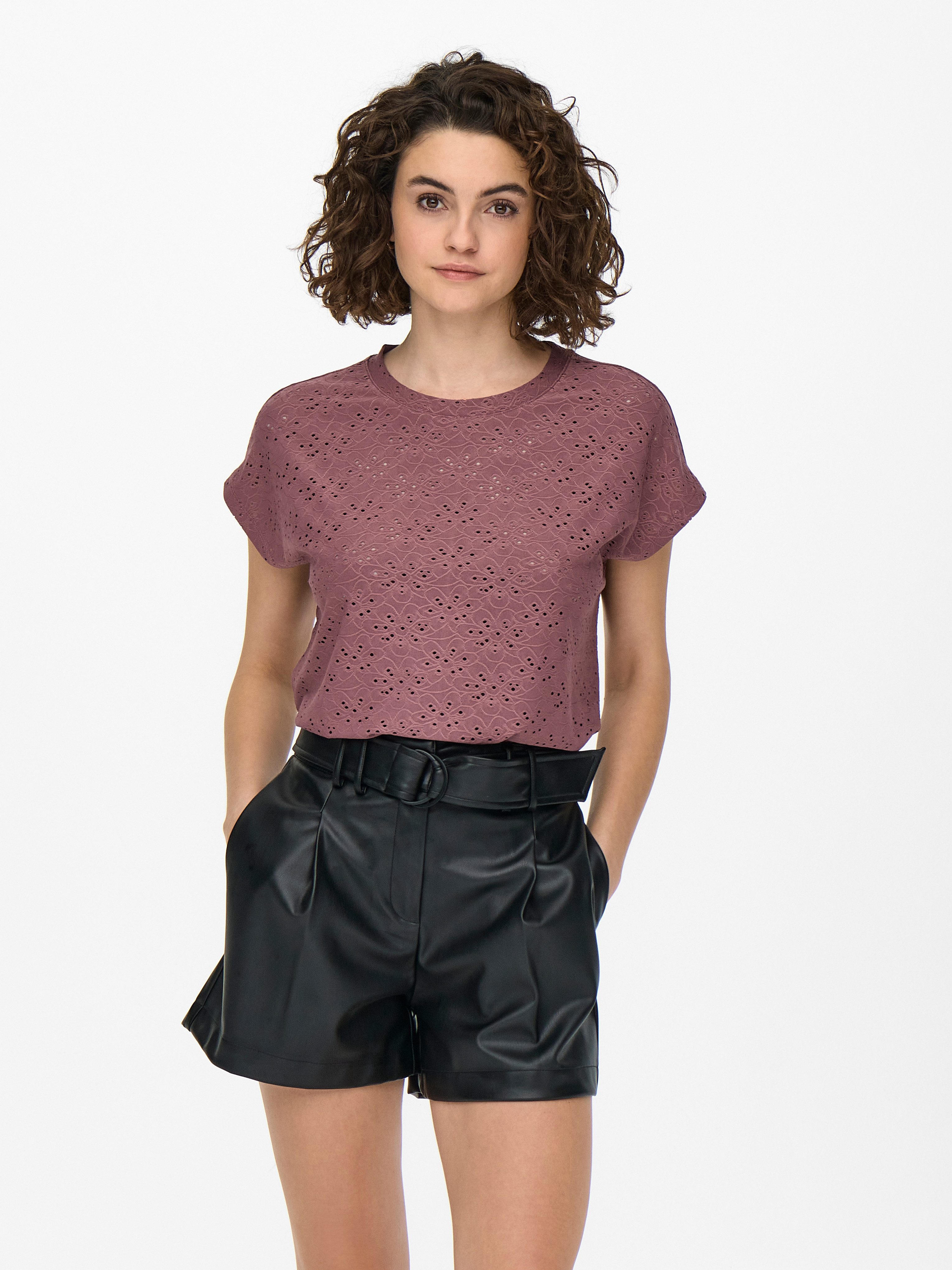 Kurzarmshirt ONLSMILLA LIFE S/S TOP JRS NOOS