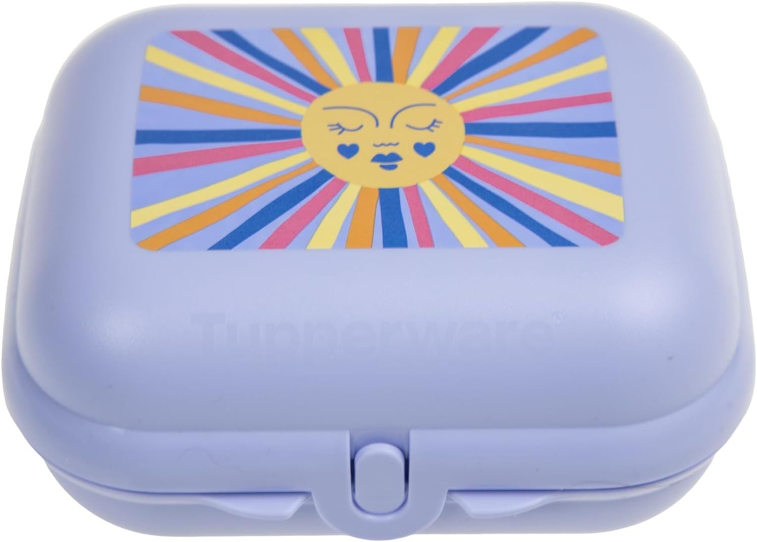 TUPPERWARE Servierschale Tupperware Twin Brotdosen 1x Gr.3 flieder Sonne