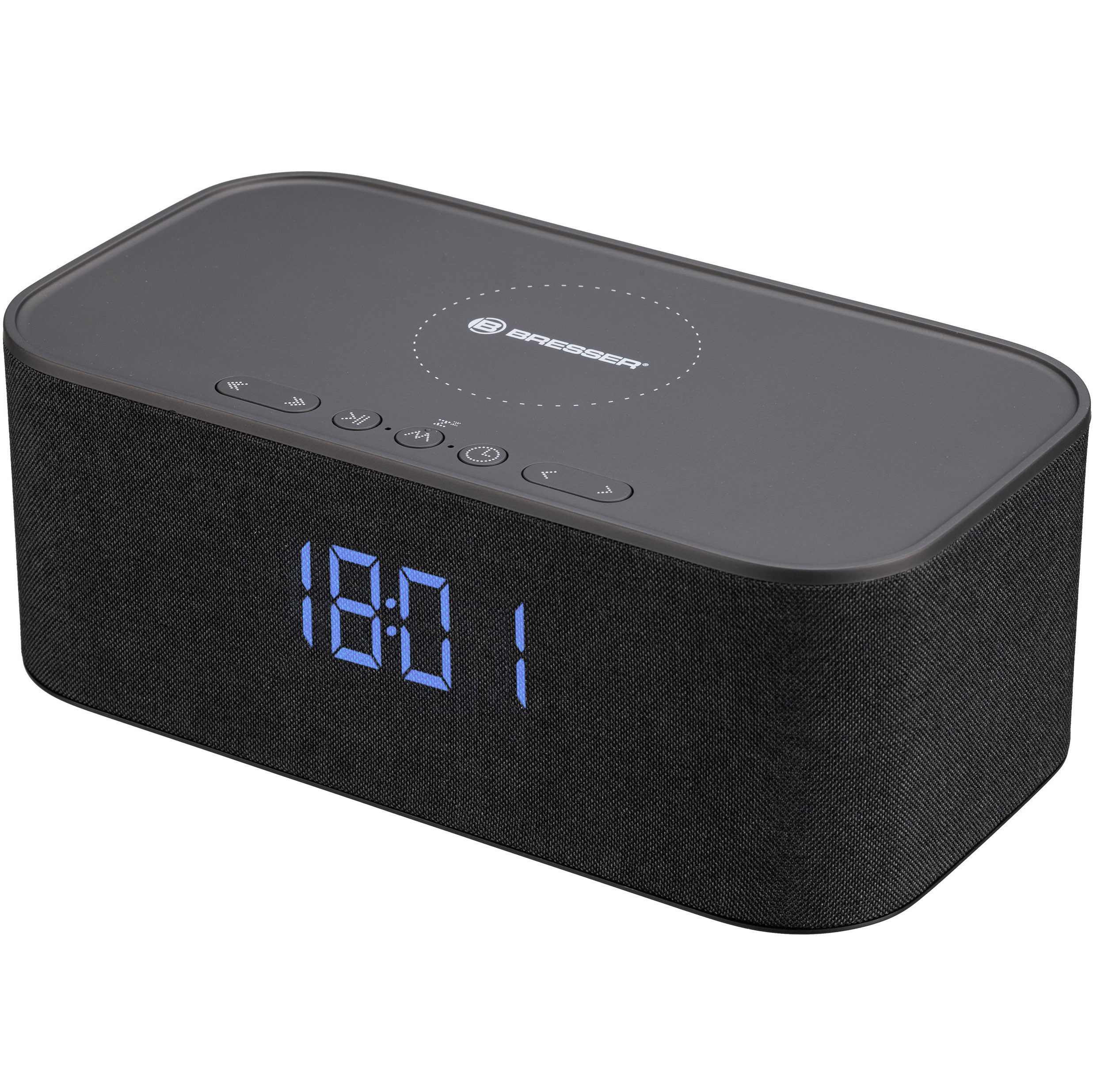 BRESSER Funkwecker BRESSER Bluetooth Stereo-Lautsprecher mit Weck- und Lade günstig online kaufen