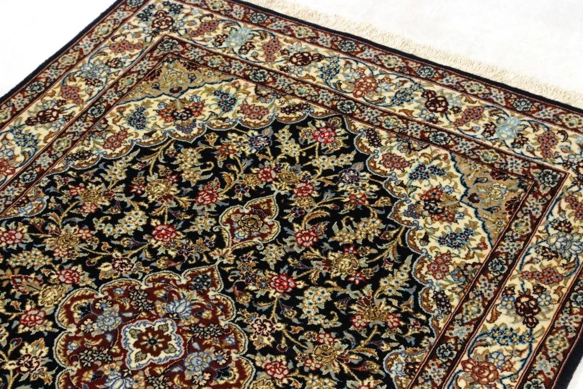 Isfahan 102x147 Nain 8 Seidenkette Handgeknüpfter Höhe: rechteckig, Orientteppich, Trading, Orientteppich mm