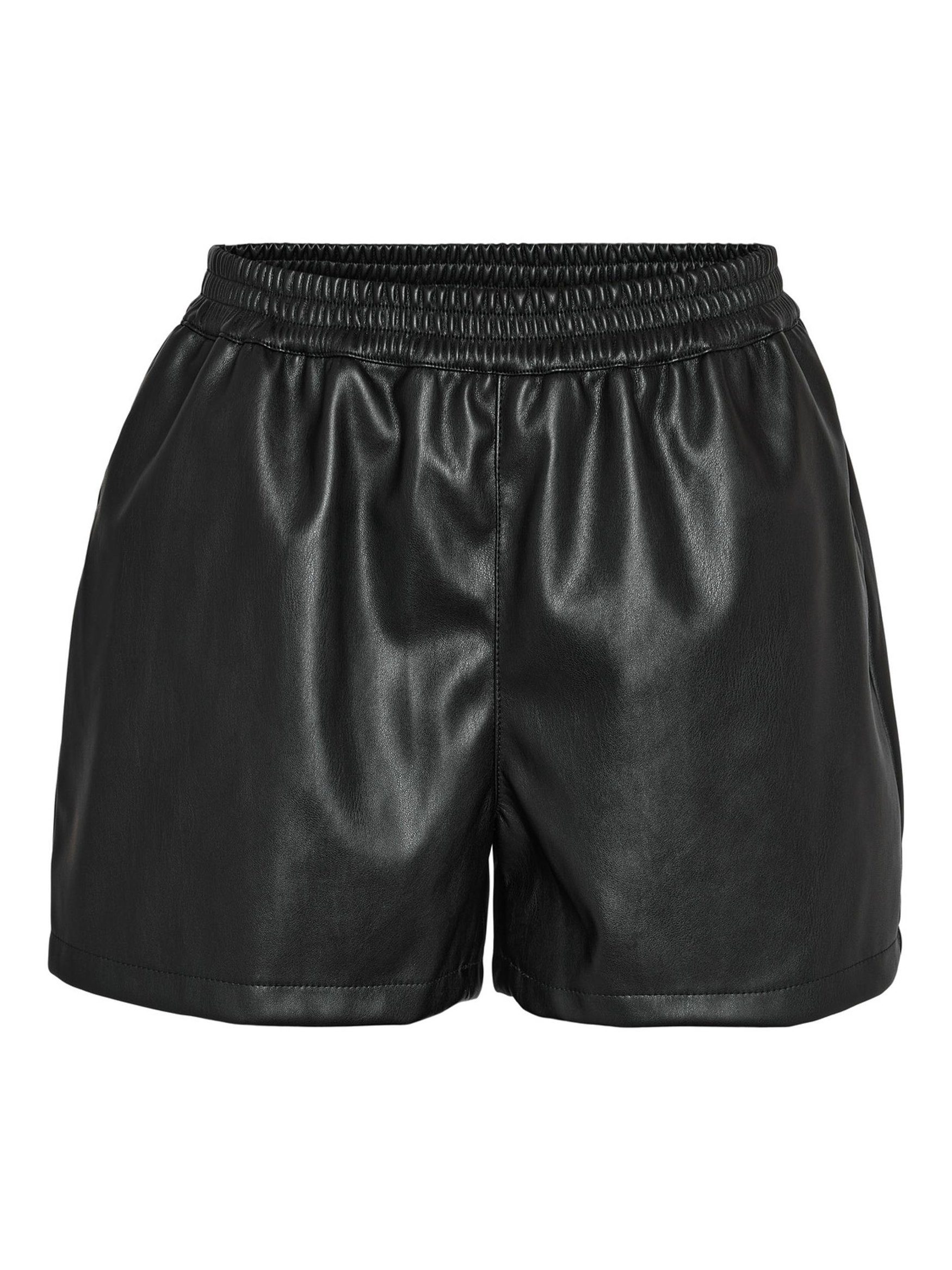 Noisy may Shorts Coated Leder Optik PU Beschichtete Kurze NMANDY NMANDY PU HW SHORTS WVN NOOS