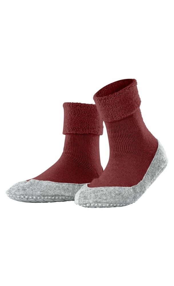 Cosyshoe (weiche Merinowolle) hennarot Damen Hausschuh