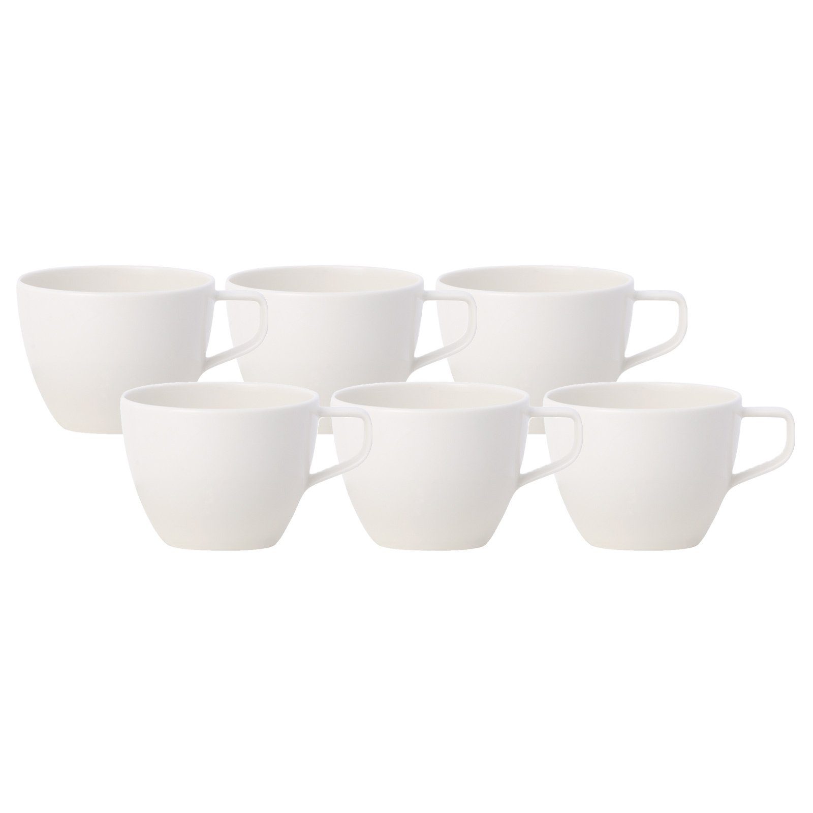 Villeroy & Boch Tasse Artesano Original Kaffeetassen 250 ml 6er Set, Porzellan