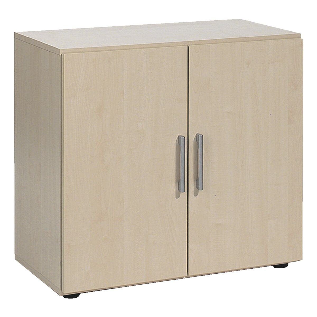 geramöbel Aktenschrank Lissabon Schrank 2 Ordnerhöhen, 80x75,2 cm ahorn