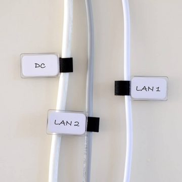 NO NAME Netzwerkschrank Label-the-cable Kabelbeschriftung Klettbinder
