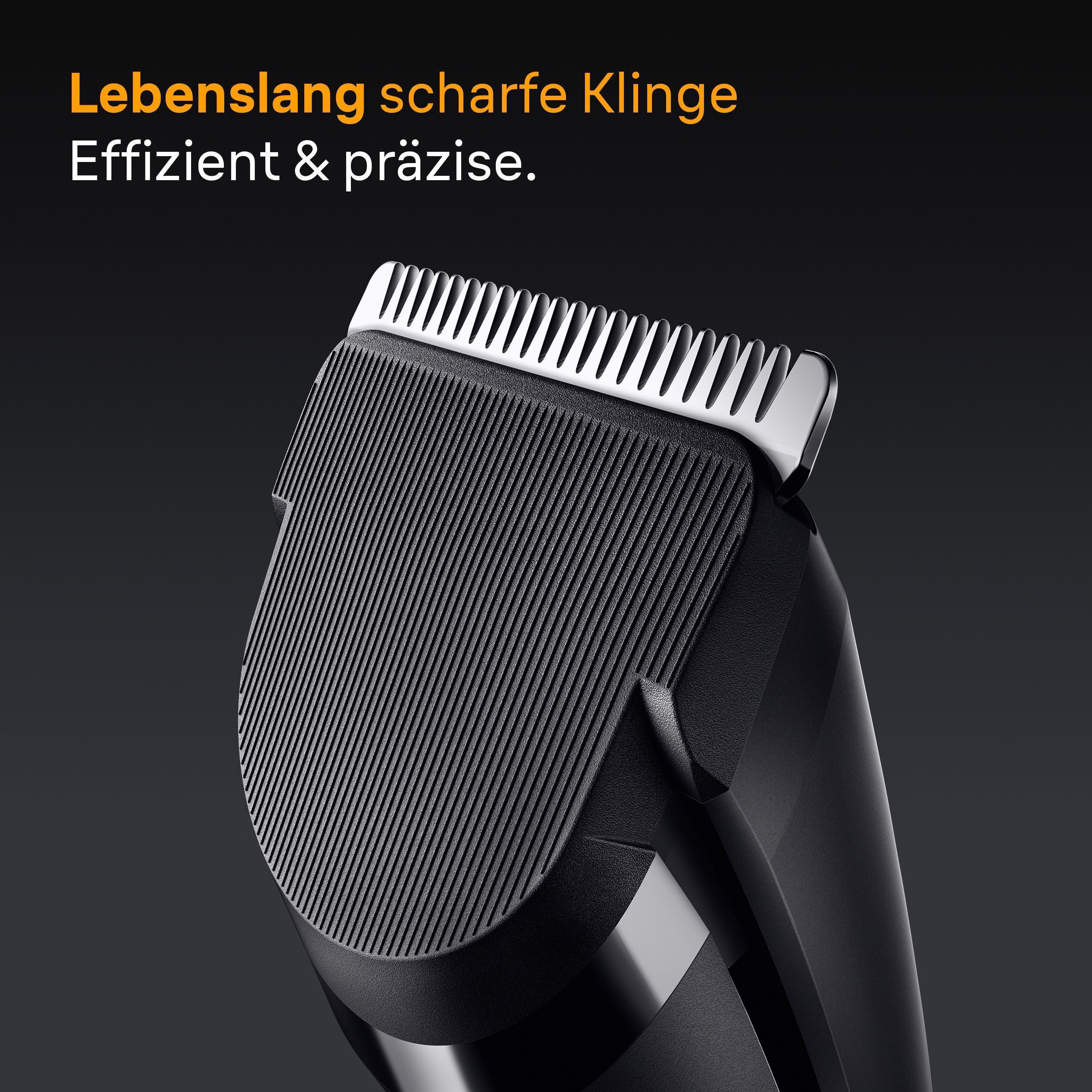 Braun Haarschneider Braun Series 5 HC5530, Abwaschbar, Lebenslang scharfe Klinge, 17 Längeneinstellungen, 50 Min Laufzeit – Bild 4 von 5