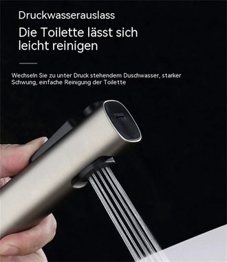 RefinedFlare Mobiles Bidet Badezimmer-WC-Begleiter, Spülspritzpistole (Zwei-Gang-Spritzpistole), Badezimmer-Bidet-Düsenverstärker