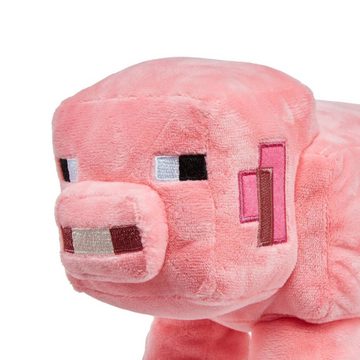 Mattel® Plüschfigur Minecraft Schwein Plüsch 20 cm (1-St)